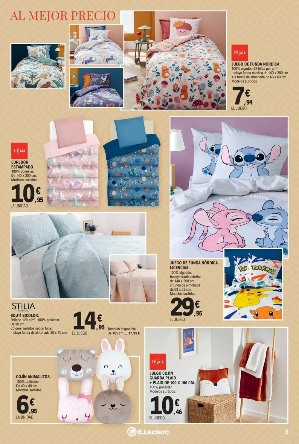 Folleto promocional de E.Leclerc válido desde el 07/01/2026 - Página 5.