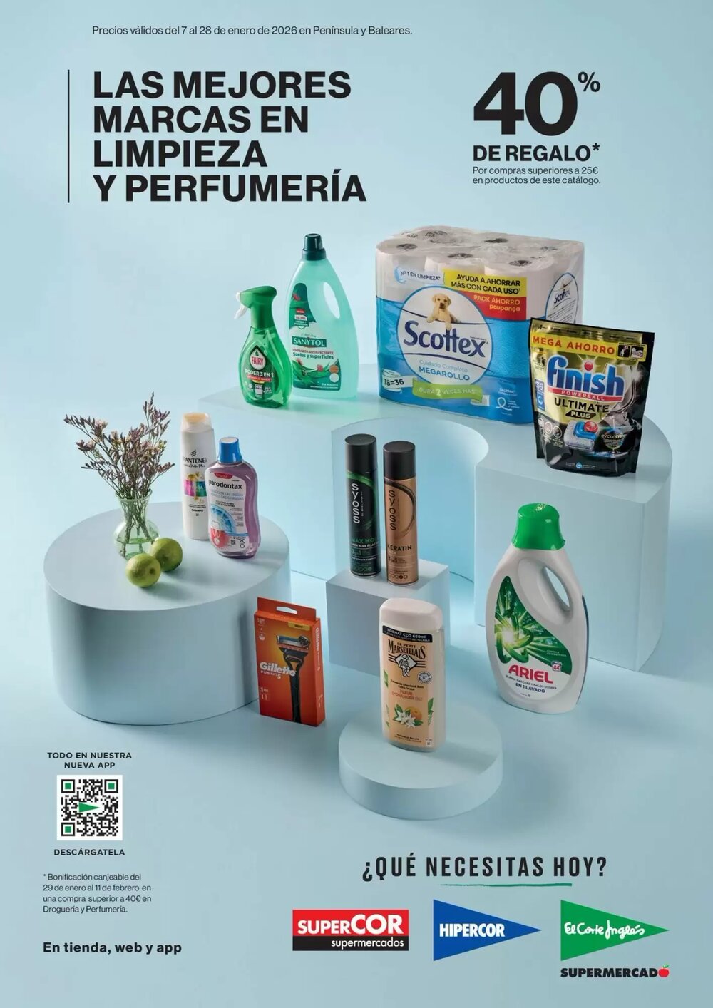 Folleto promocional de Supercor válido desde el 07/01/2026 - Página 1.
