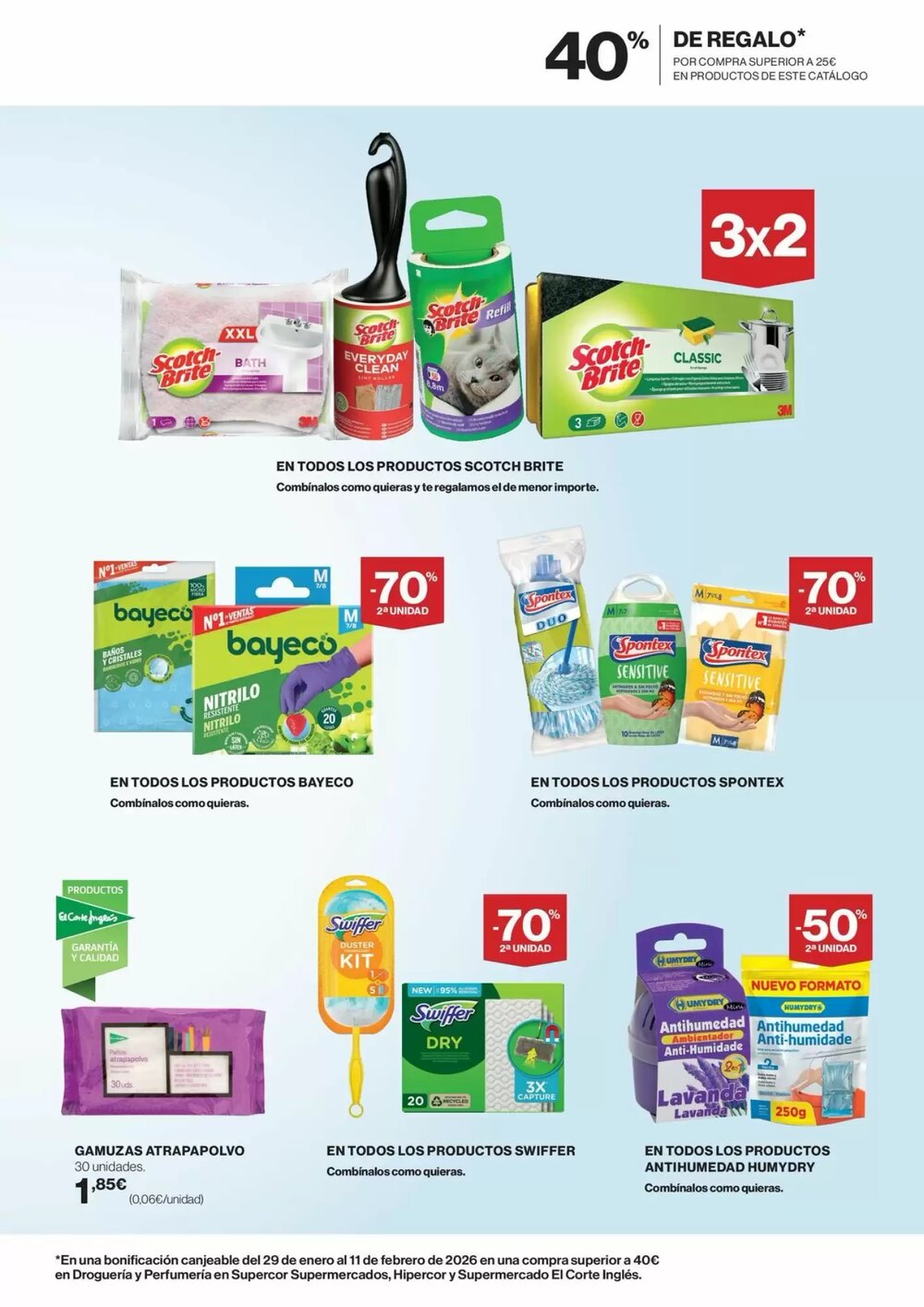 Folleto promocional de Supercor válido desde el 07/01/2026 - Página 11.