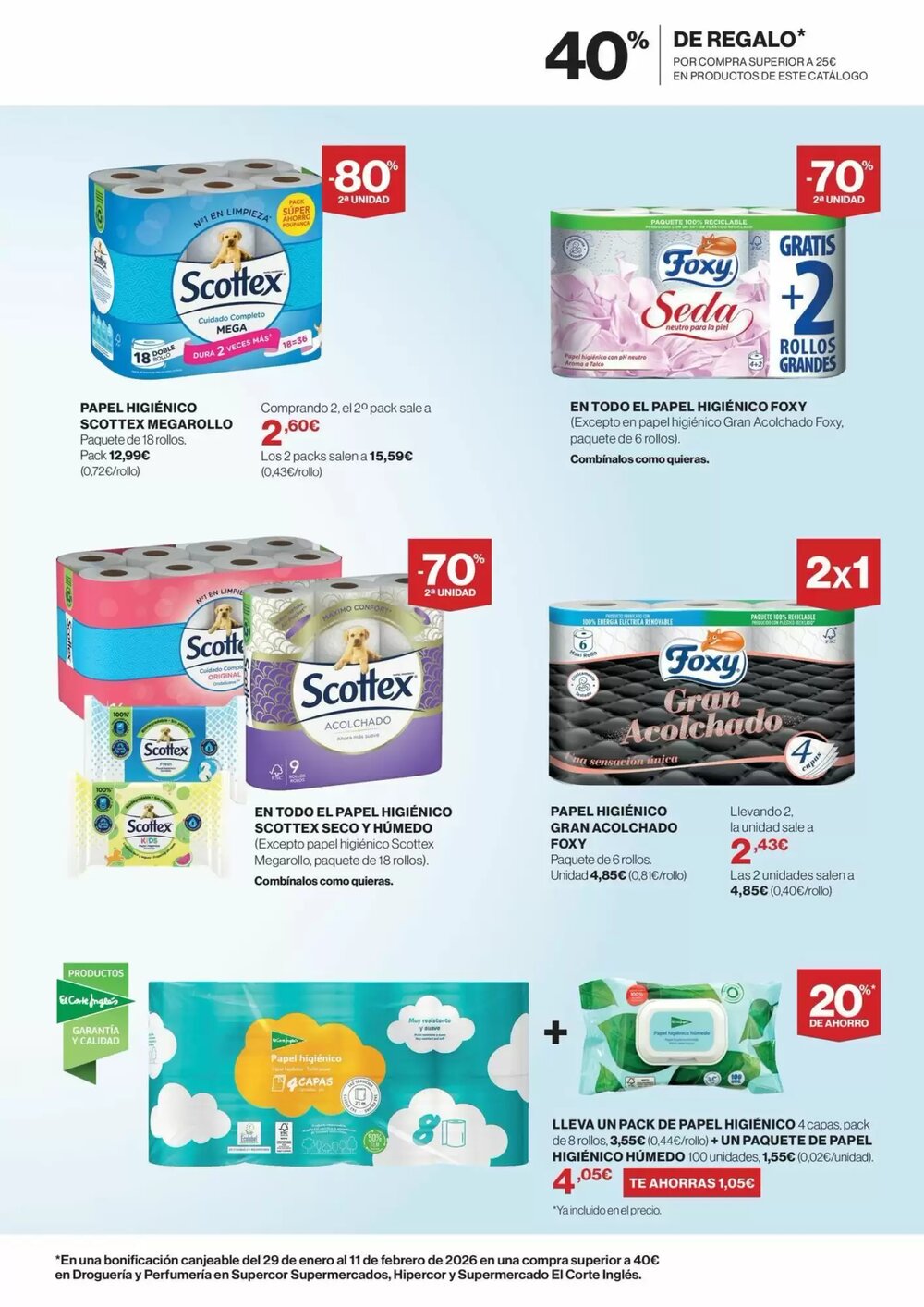 Folleto promocional de Supercor válido desde el 07/01/2026 - Página 13.