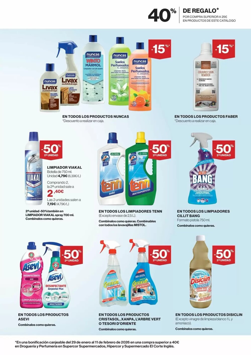 Folleto promocional de Supercor válido desde el 07/01/2026 - Página 9.