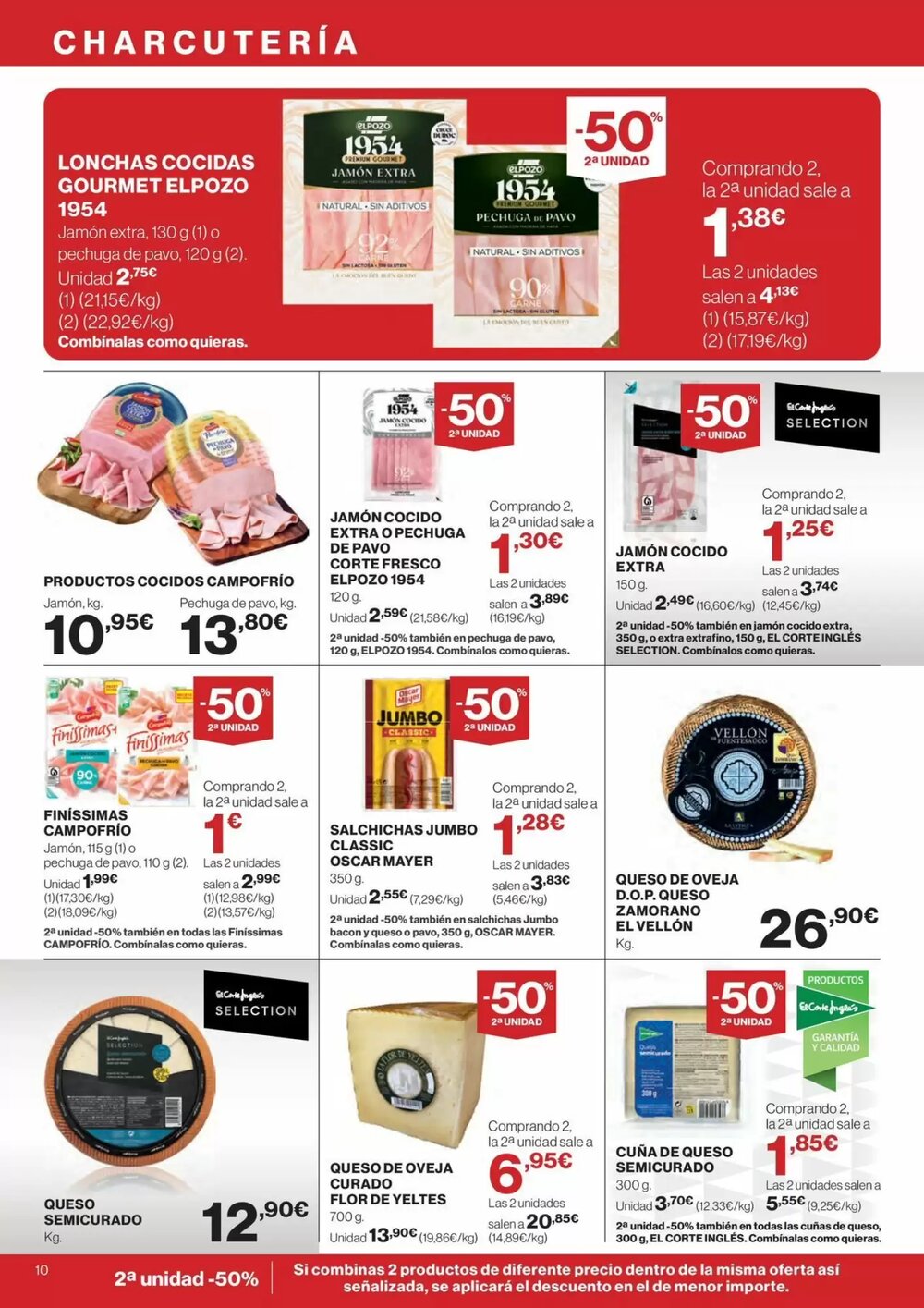 Folleto promocional de Hipercor válido desde el 07/01/2026 - Página 10.