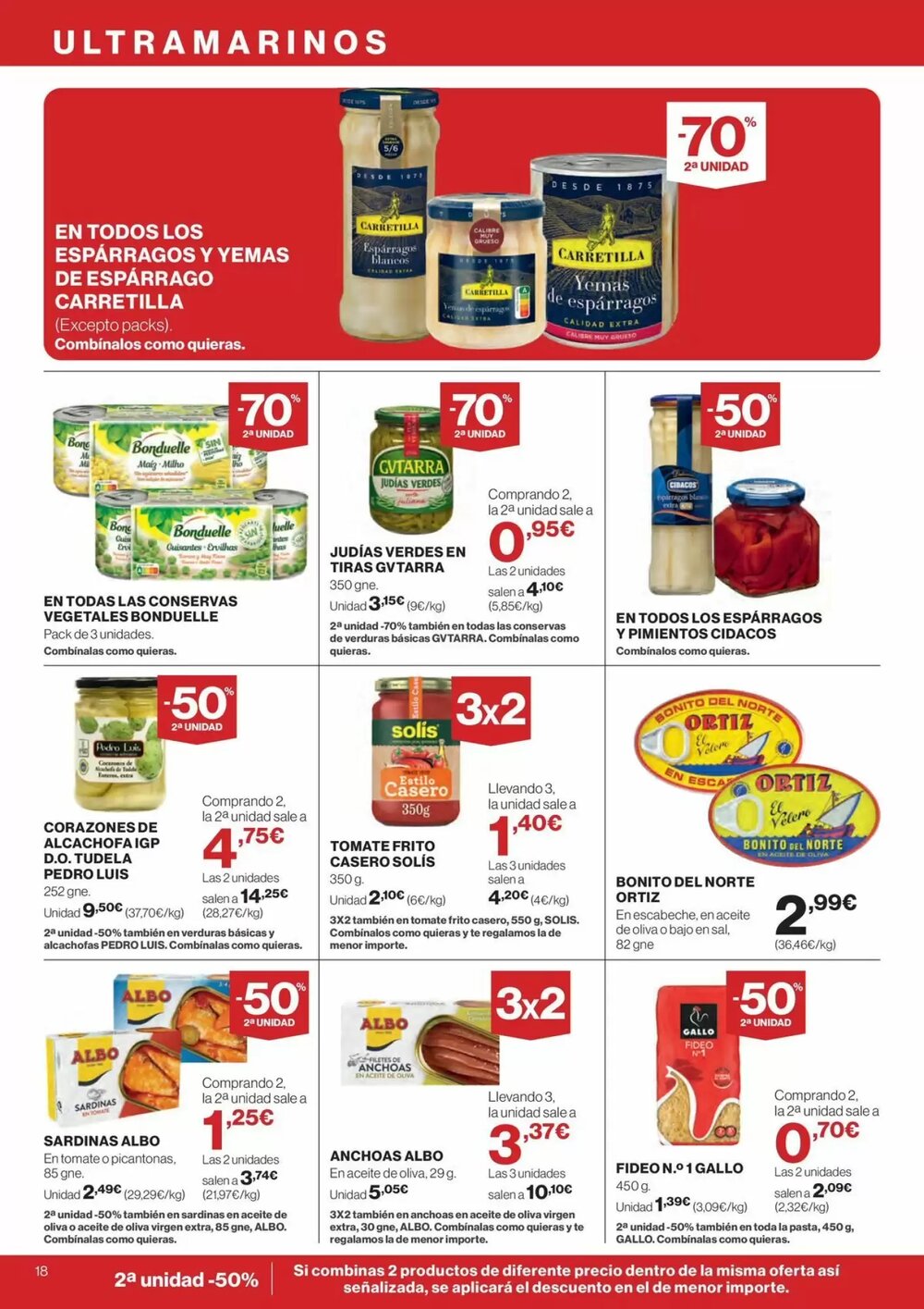 Folleto promocional de Hipercor válido desde el 07/01/2026 - Página 18.