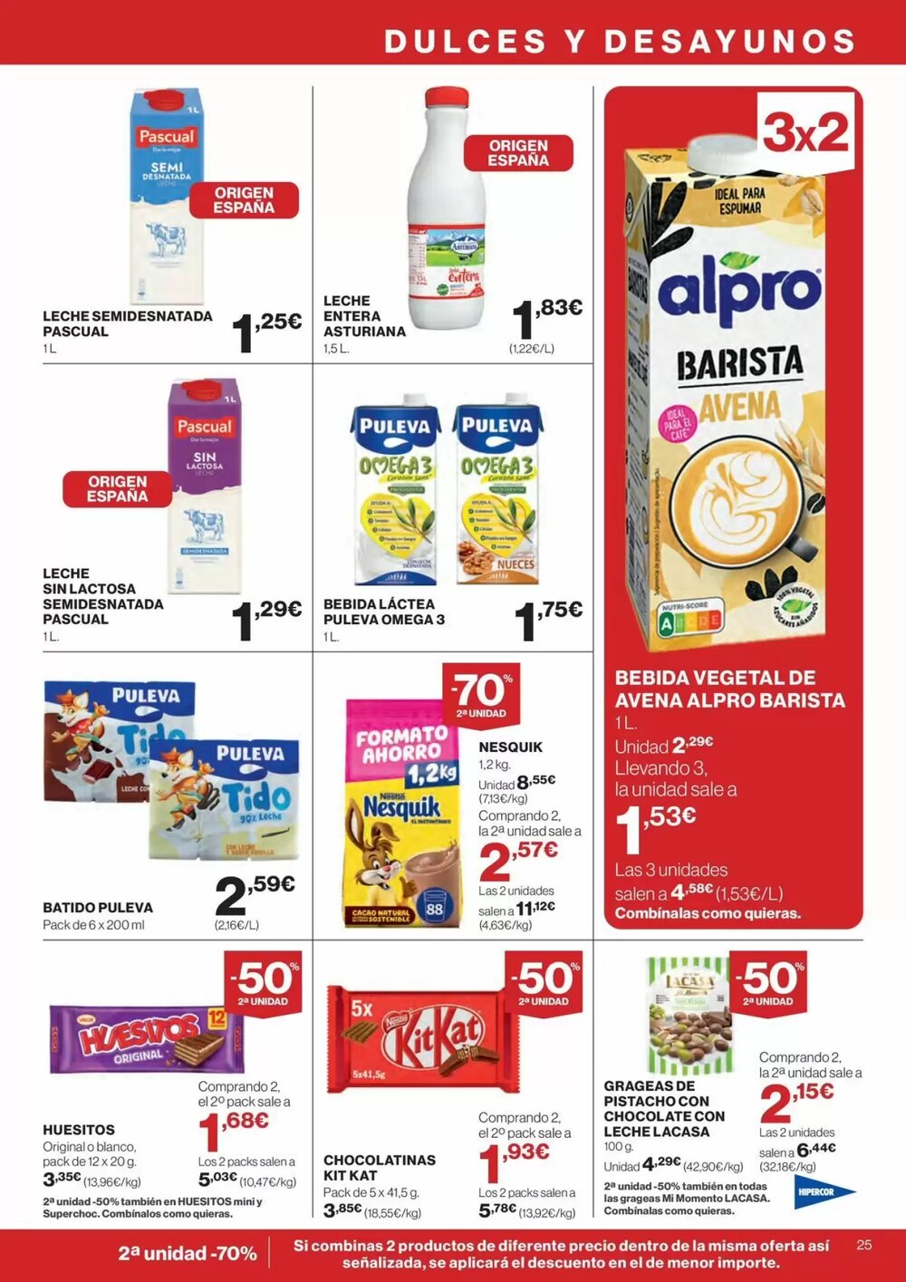 Folleto promocional de Hipercor válido desde el 07/01/2026 - Página 25.