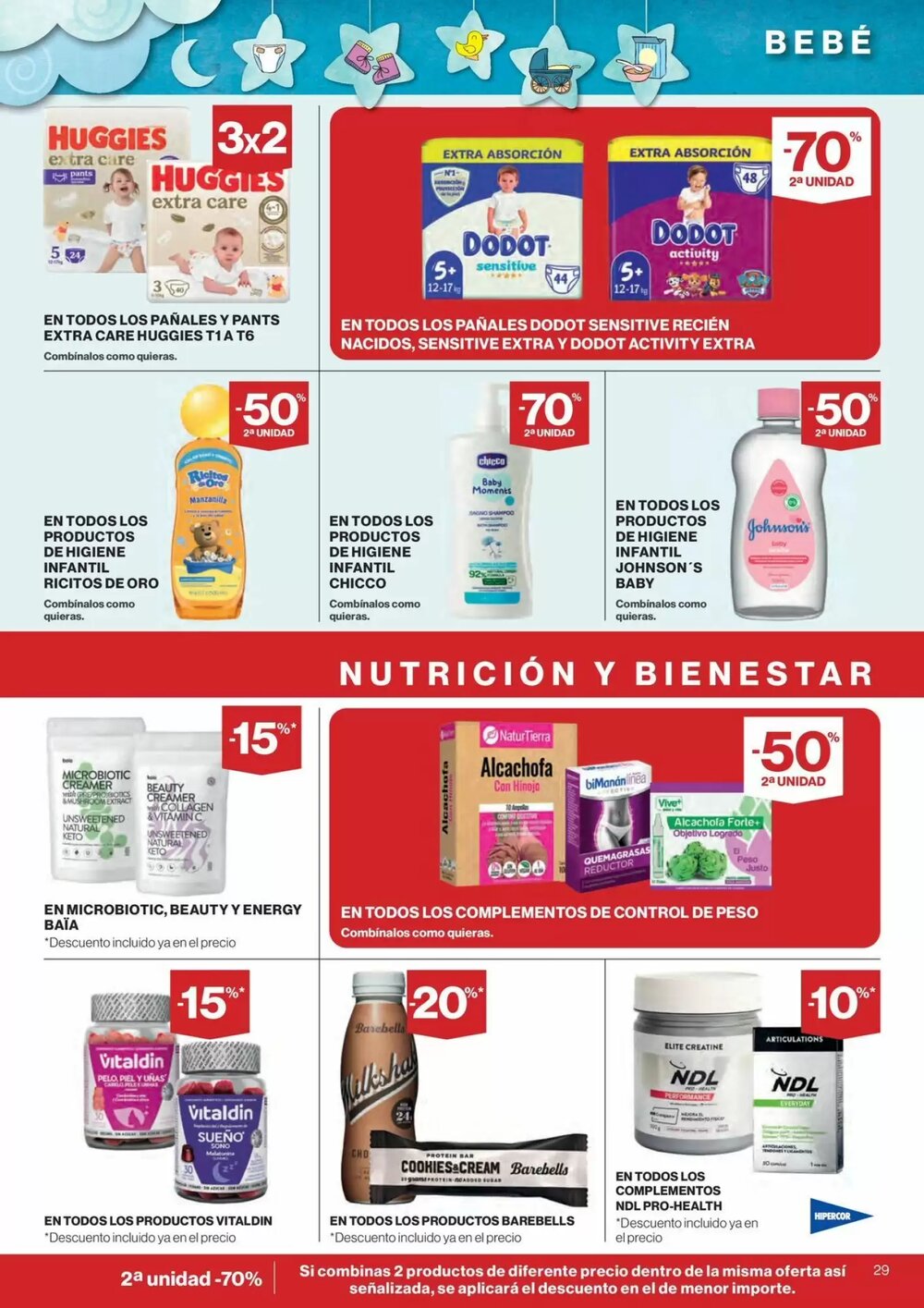 Folleto promocional de Hipercor válido desde el 07/01/2026 - Página 29.