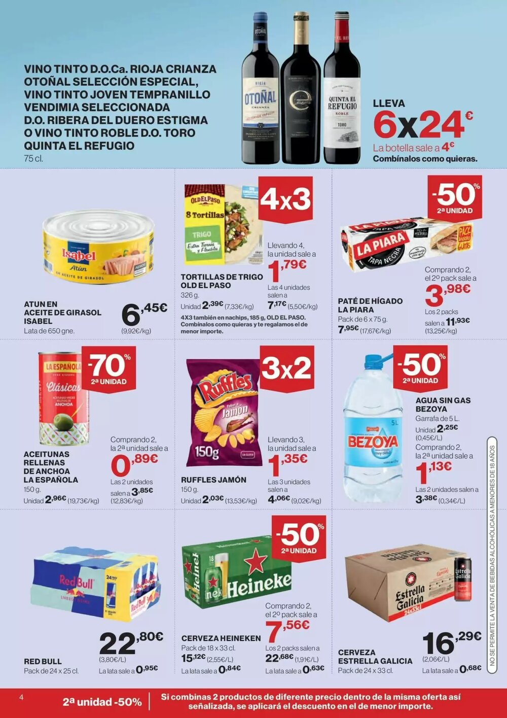 Folleto promocional de Hipercor válido desde el 07/01/2026 - Página 4.