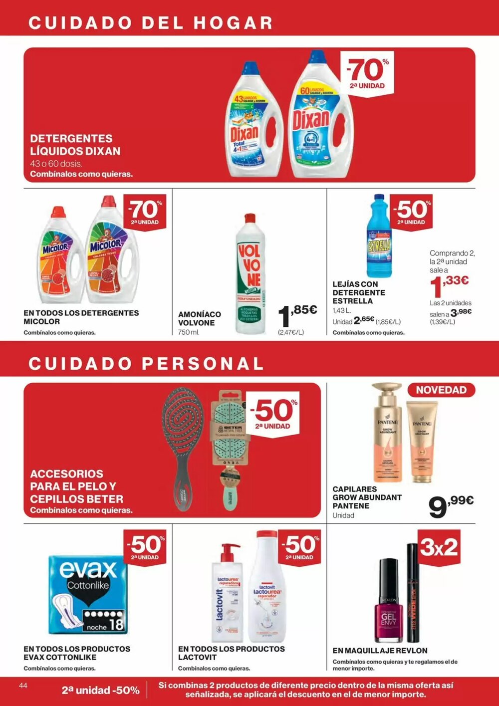 Folleto promocional de Hipercor válido desde el 07/01/2026 - Página 44.