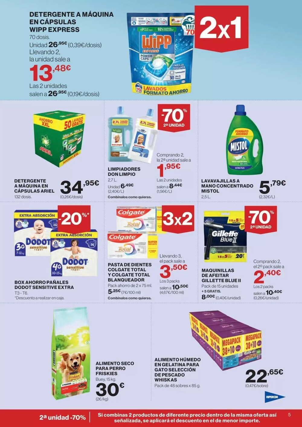 Folleto promocional de Hipercor válido desde el 07/01/2026 - Página 5.