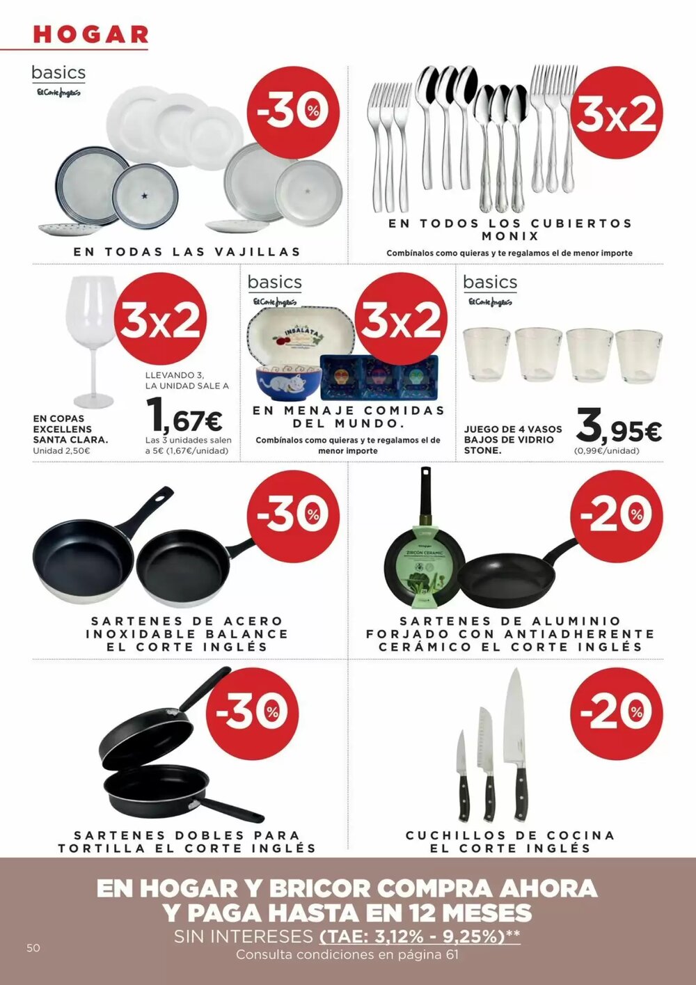 Folleto promocional de Hipercor válido desde el 07/01/2026 - Página 50.