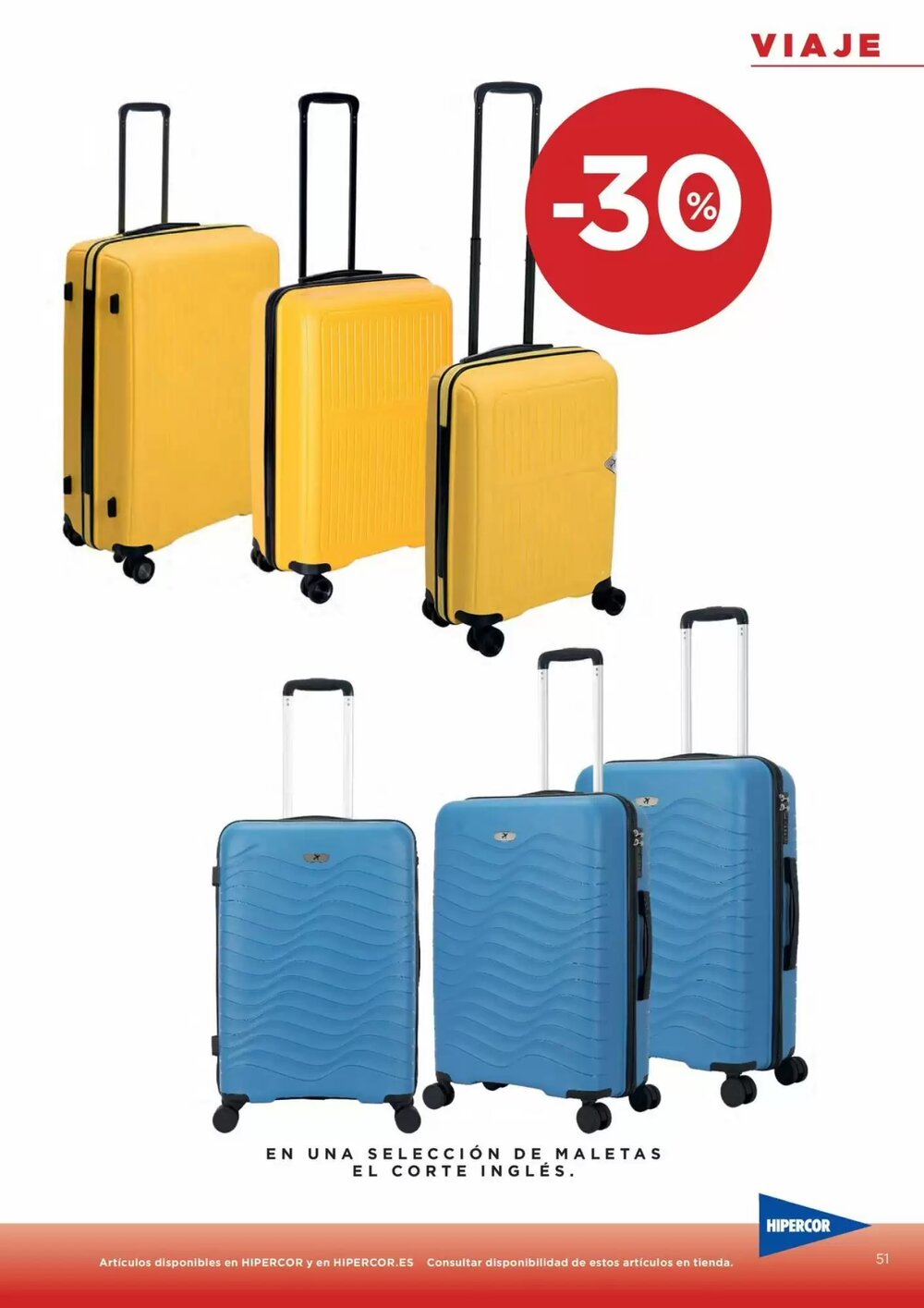 Folleto promocional de Hipercor válido desde el 07/01/2026 - Página 51.