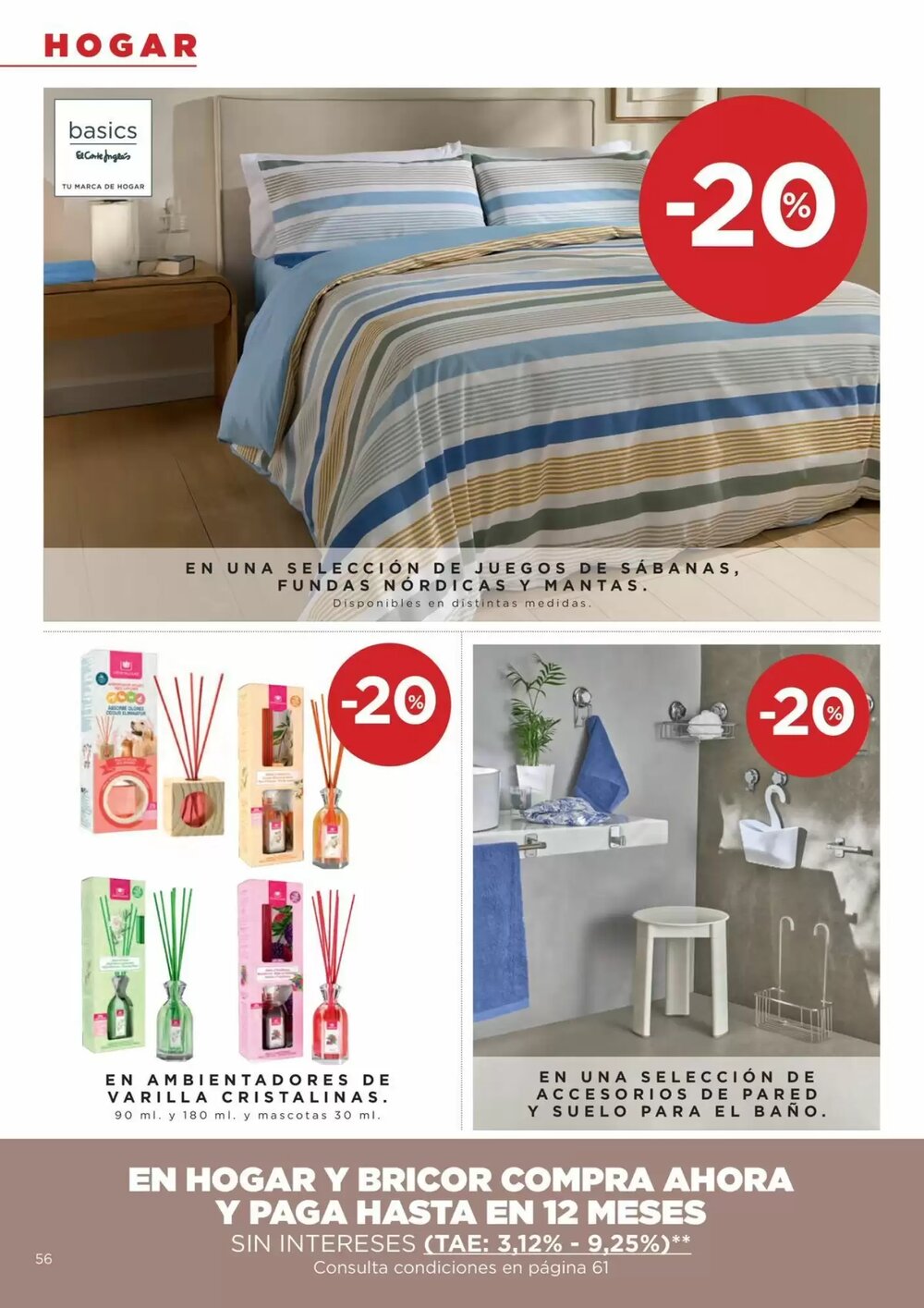 Folleto promocional de Hipercor válido desde el 07/01/2026 - Página 56.