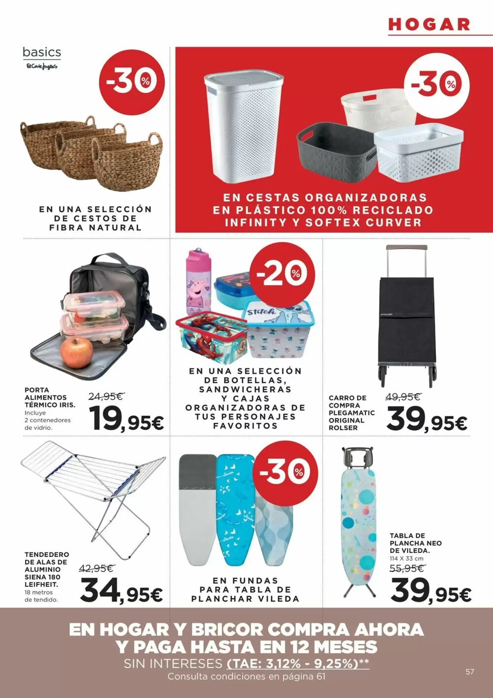 Folleto promocional de Hipercor válido desde el 07/01/2026 - Página 57.