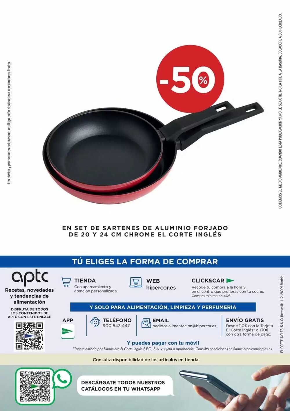 Folleto promocional de Hipercor válido desde el 07/01/2026 - Página 66.