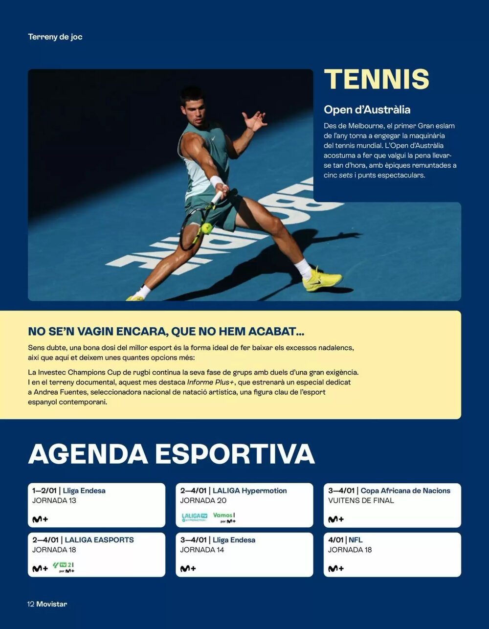 Folleto promocional de Movistar válido desde el 07/01/2026 - Página 12.