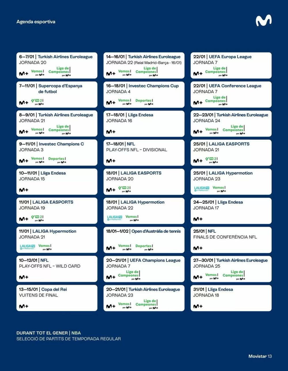Folleto promocional de Movistar válido desde el 07/01/2026 - Página 13.