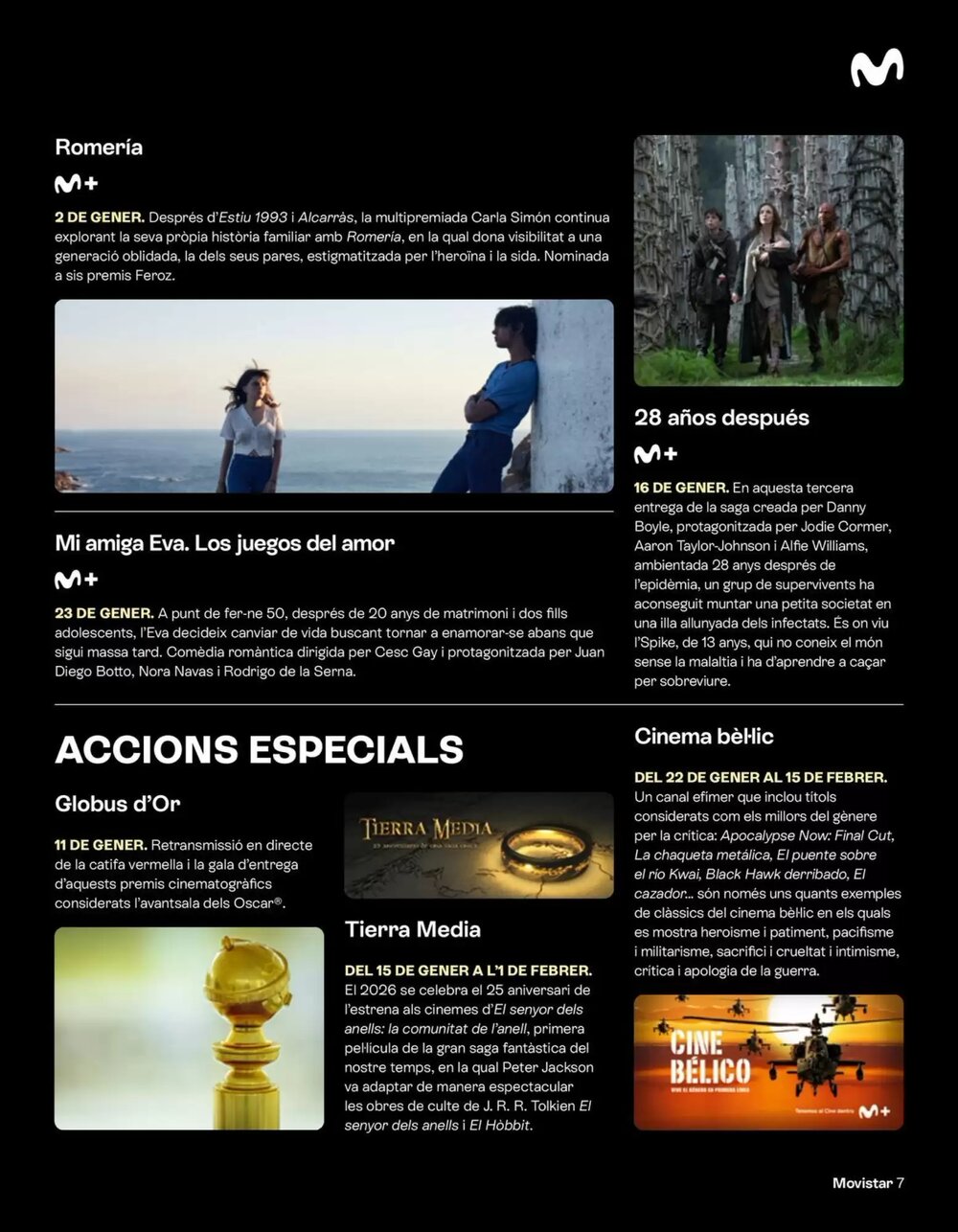 Folleto promocional de Movistar válido desde el 07/01/2026 - Página 7.