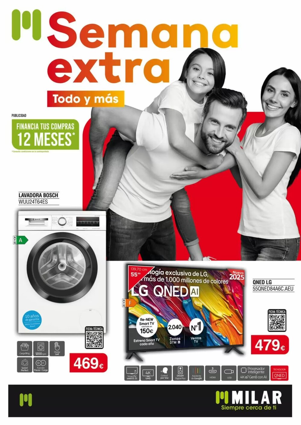 Folleto promocional de Milar válido desde el 07/01/2026 - Página 1.