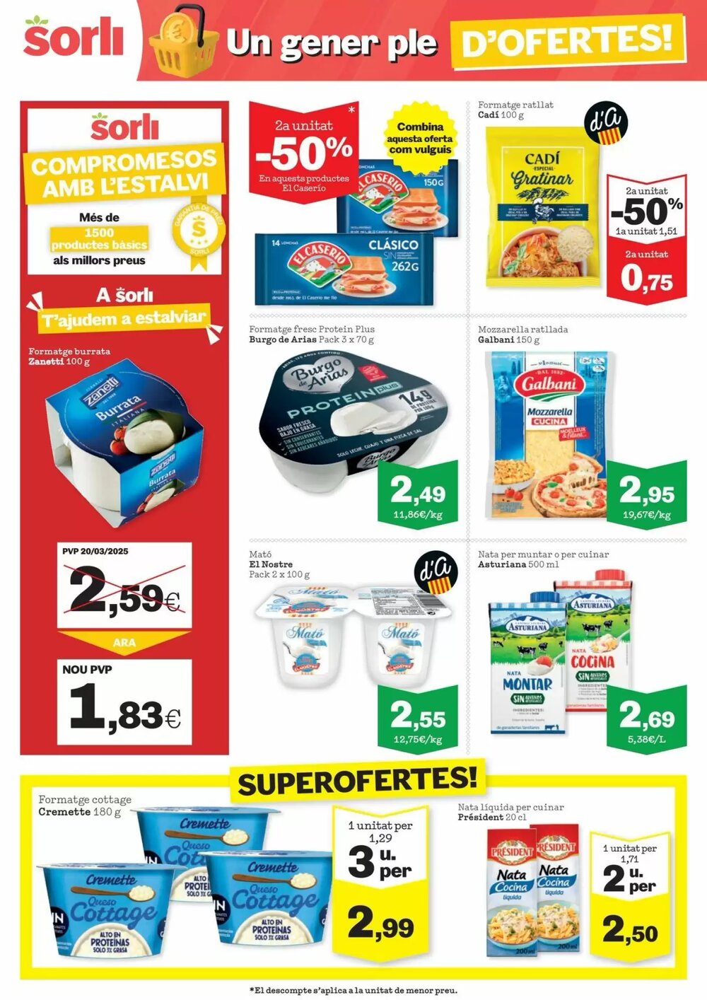 Folleto promocional de Sorli válido desde el 07/01/2026 - Página 10.