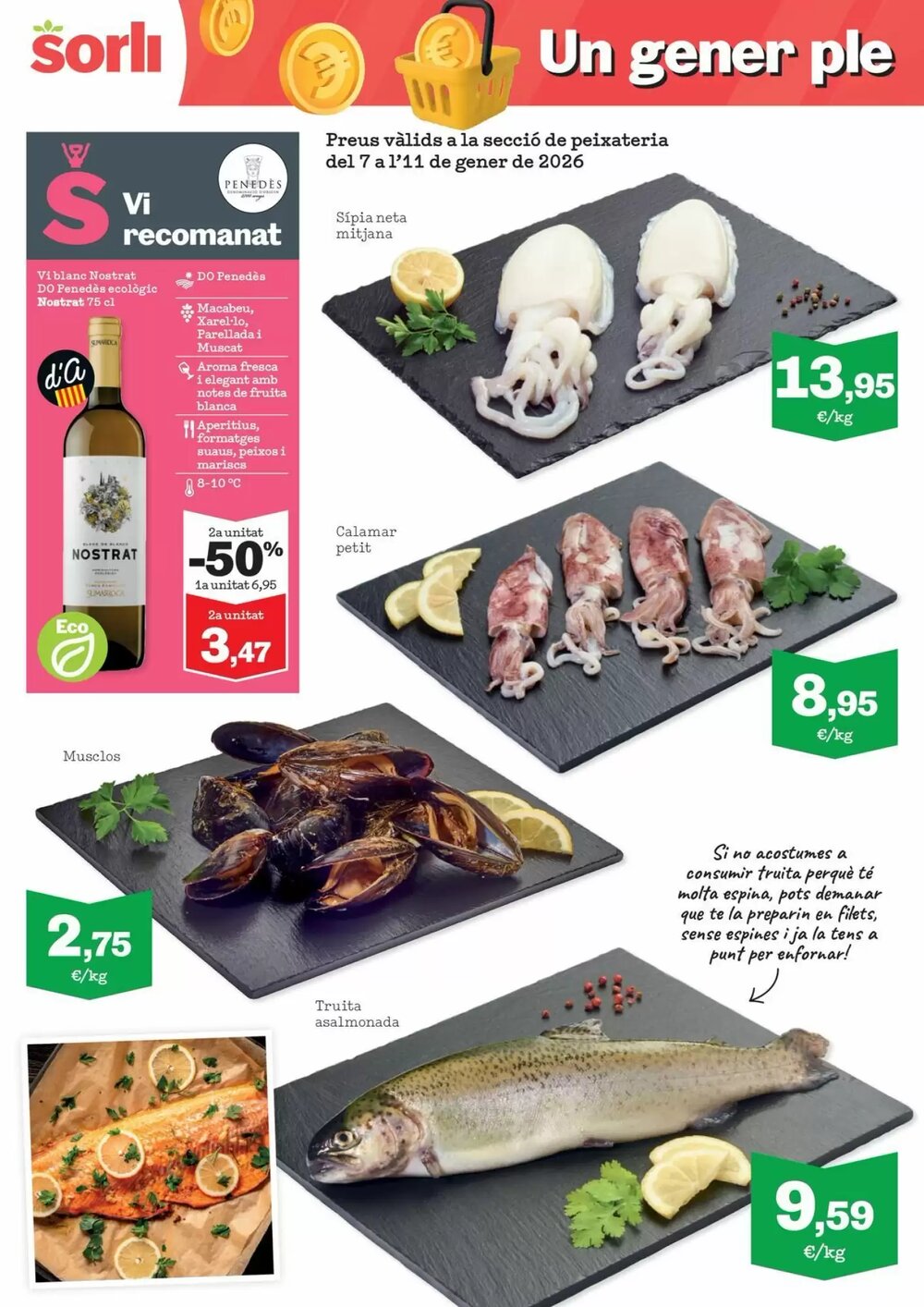 Folleto promocional de Sorli válido desde el 07/01/2026 - Página 12.