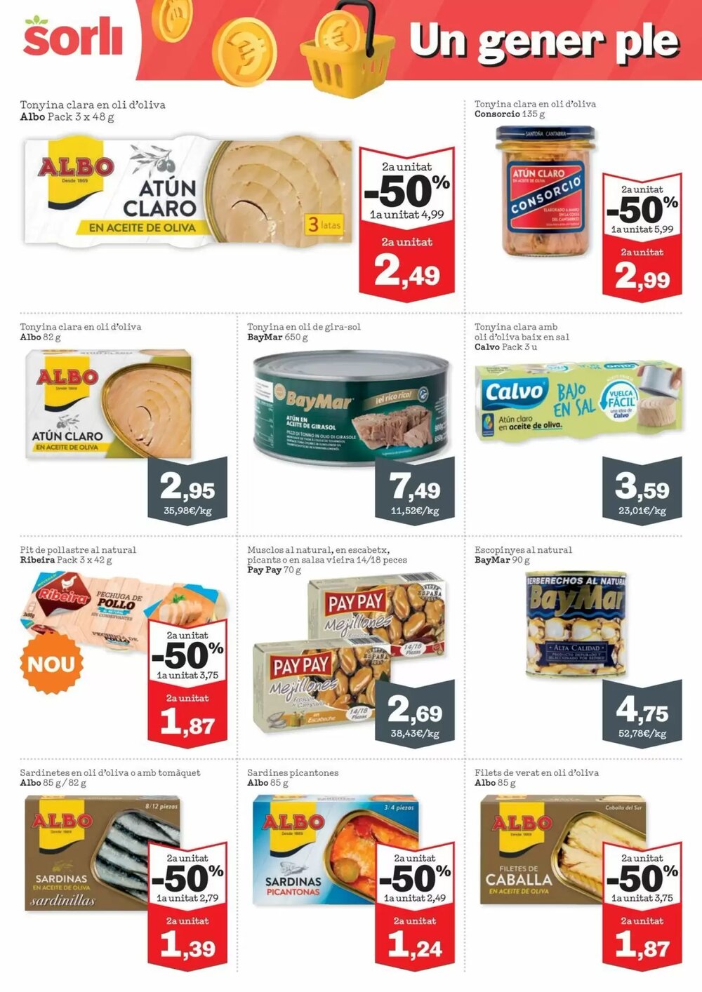 Folleto promocional de Sorli válido desde el 07/01/2026 - Página 24.