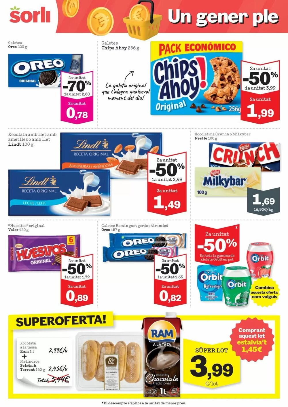 Folleto promocional de Sorli válido desde el 07/01/2026 - Página 28.