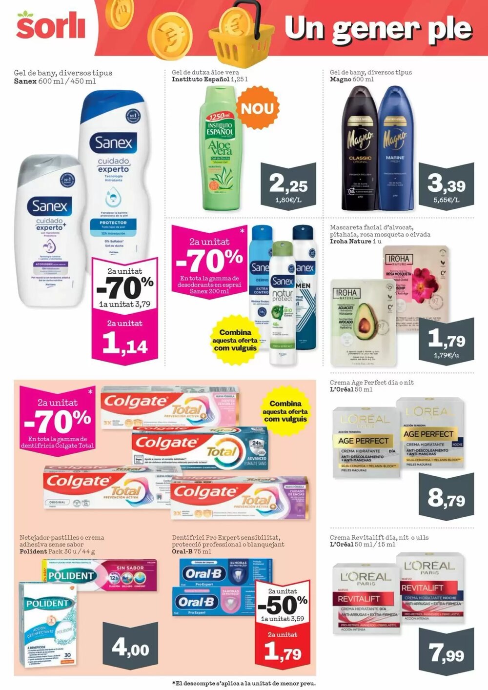 Folleto promocional de Sorli válido desde el 07/01/2026 - Página 36.