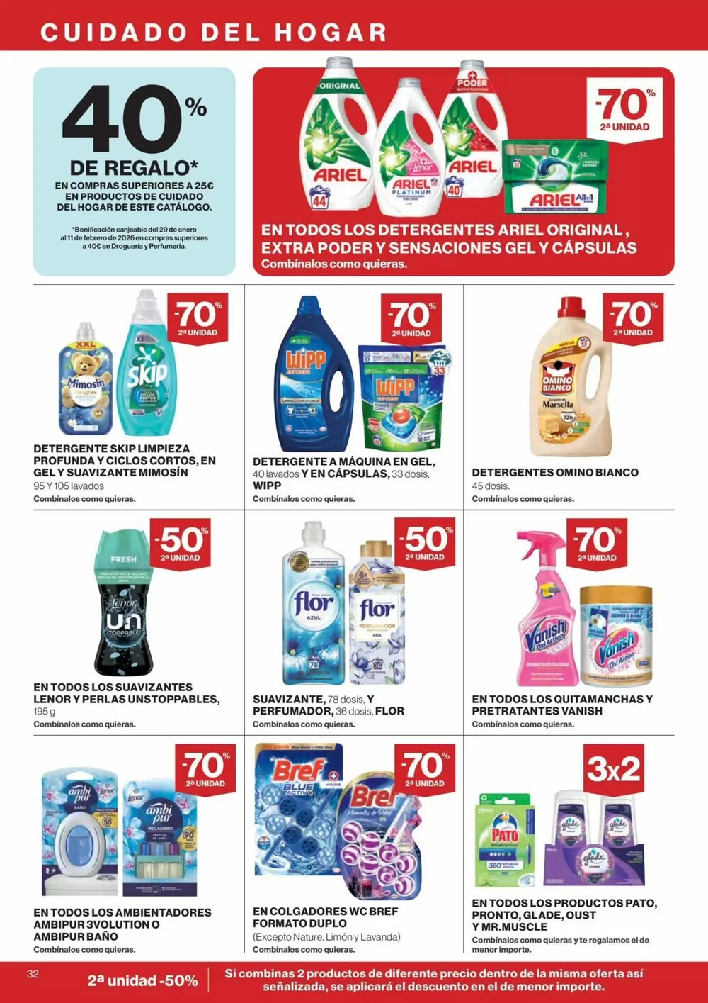Folleto promocional de El Corte Inglés válido desde el 07/01/2026 - Página 36.