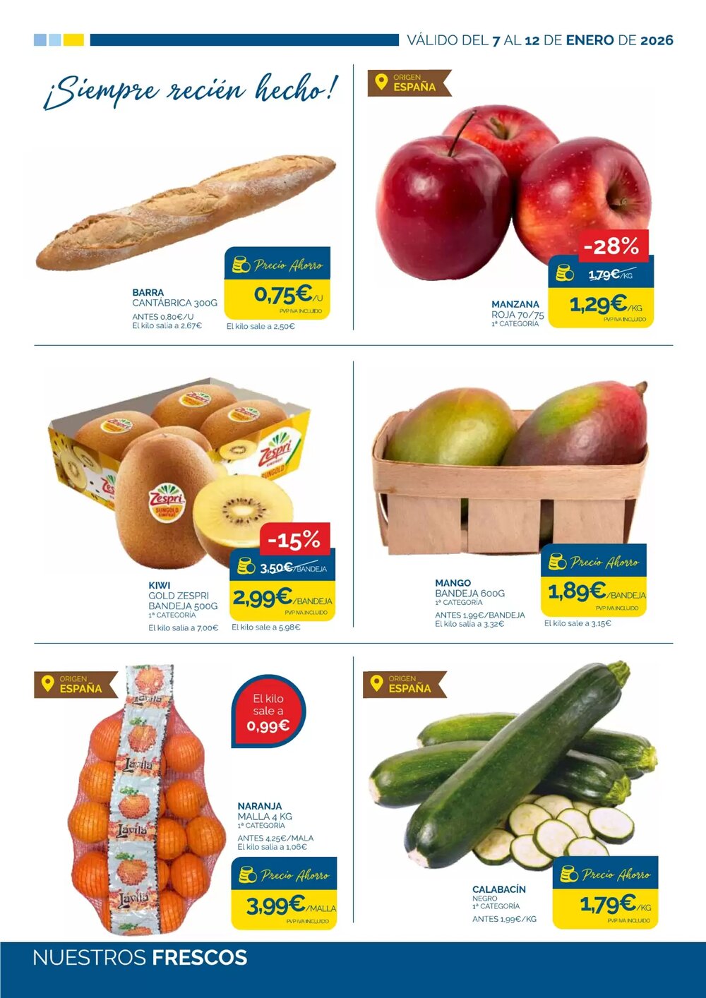 Folleto promocional de Supermercados La Despensa válido desde el 07/01/2026 - Página 2.