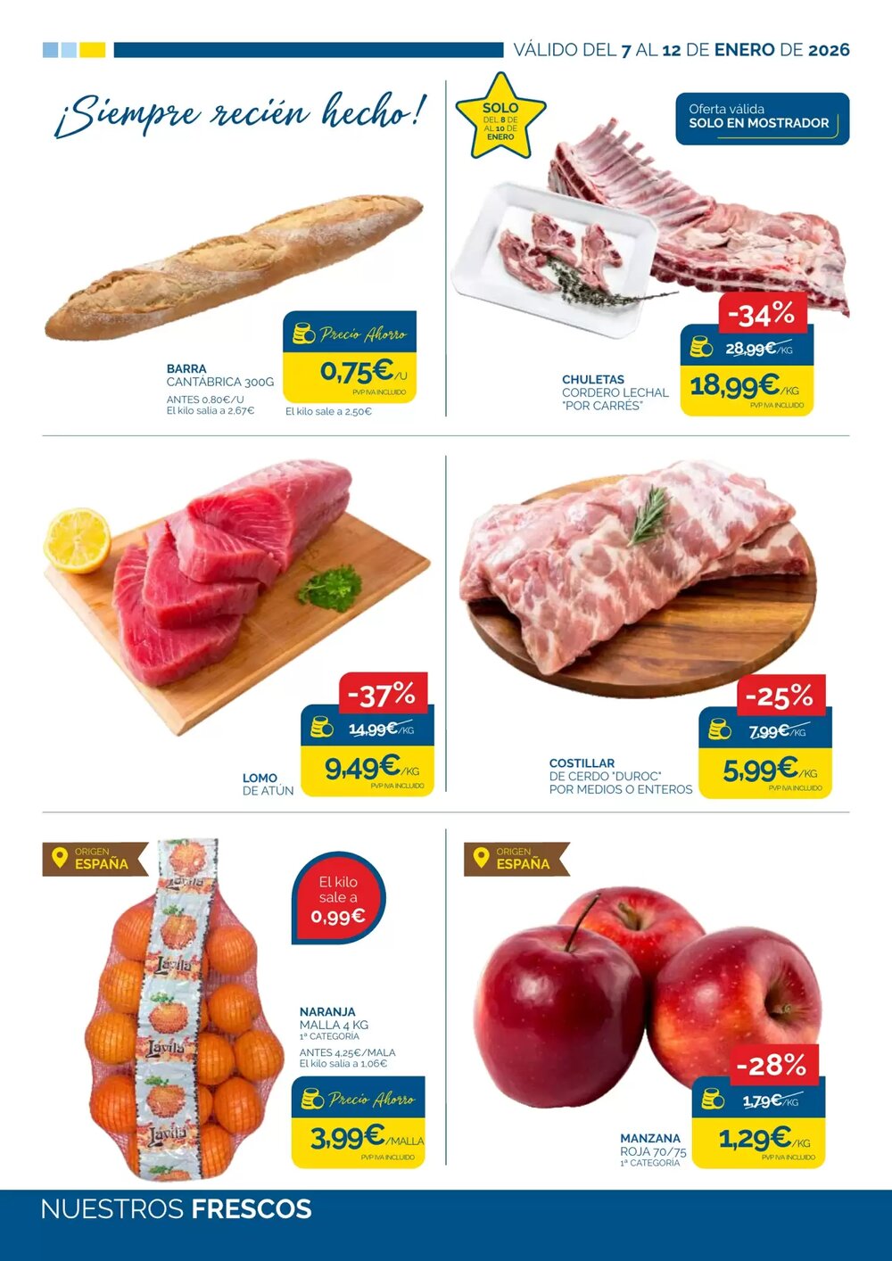 Folleto promocional de Cash Ecofamilia válido desde el 07/01/2026 - Página 2.