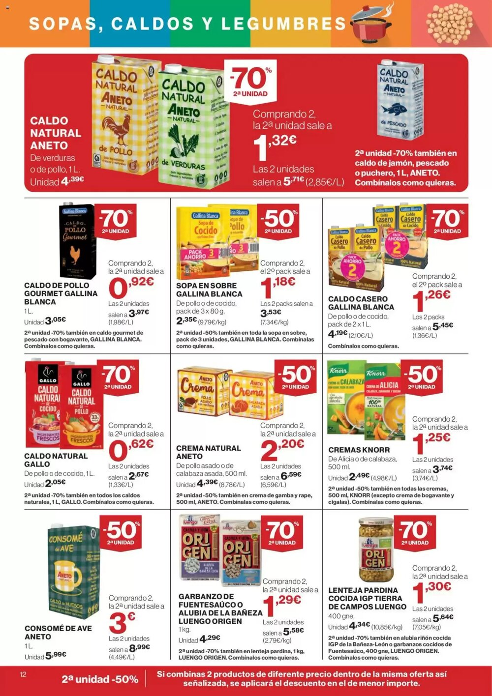 Folleto promocional de Supercor válido desde el 07/01/2026 - Página 12.