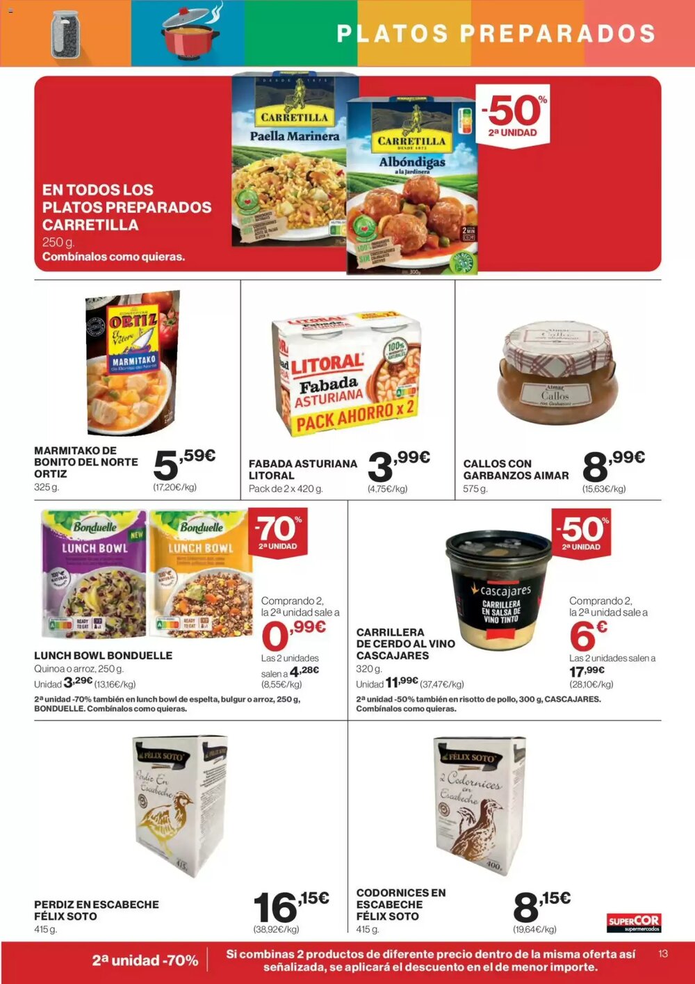 Folleto promocional de Supercor válido desde el 07/01/2026 - Página 13.