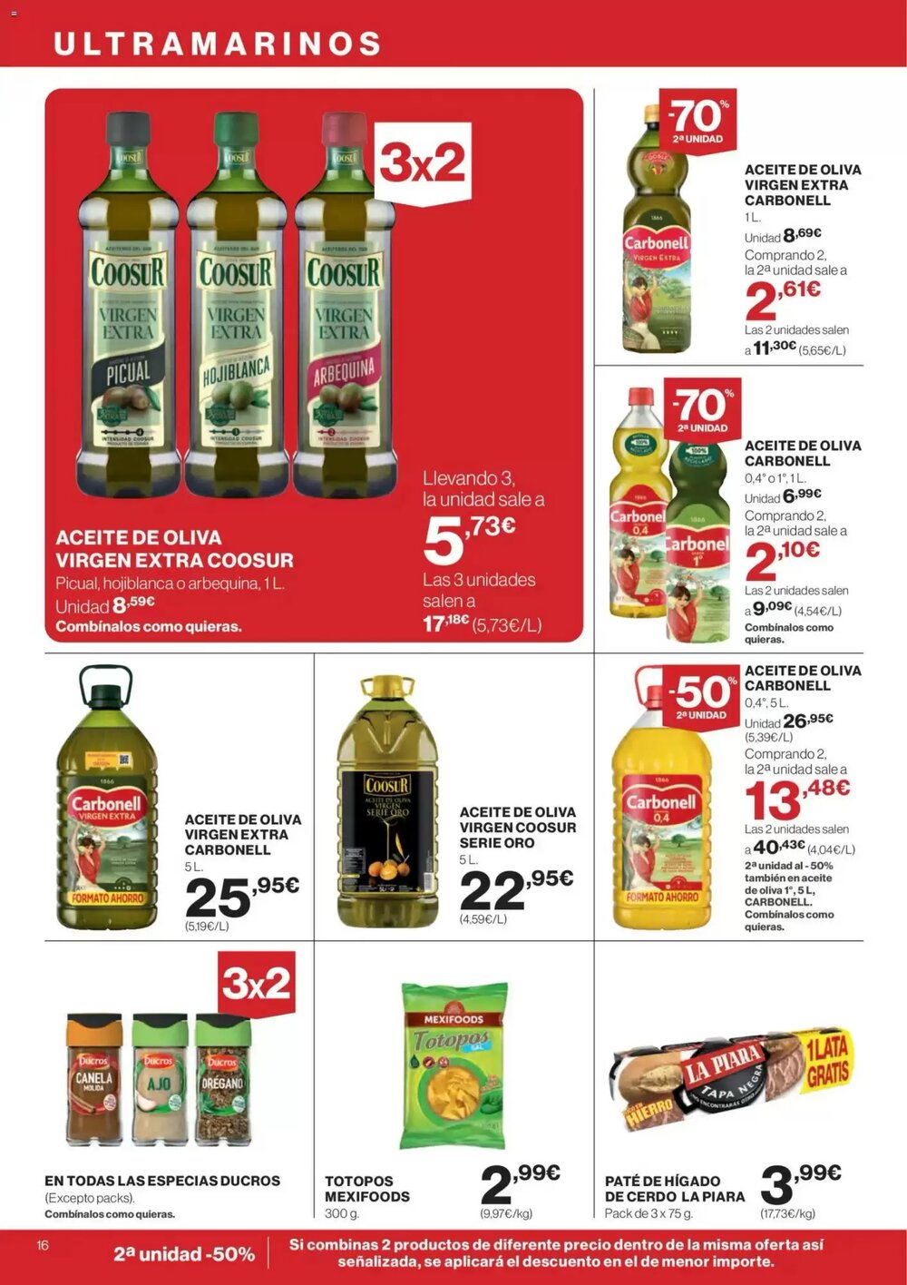 Folleto promocional de Supercor válido desde el 07/01/2026 - Página 16.