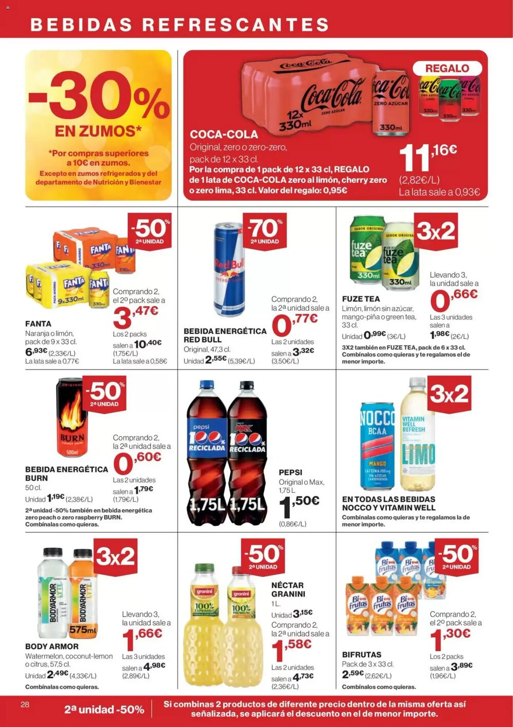 Folleto promocional de Supercor válido desde el 07/01/2026 - Página 28.