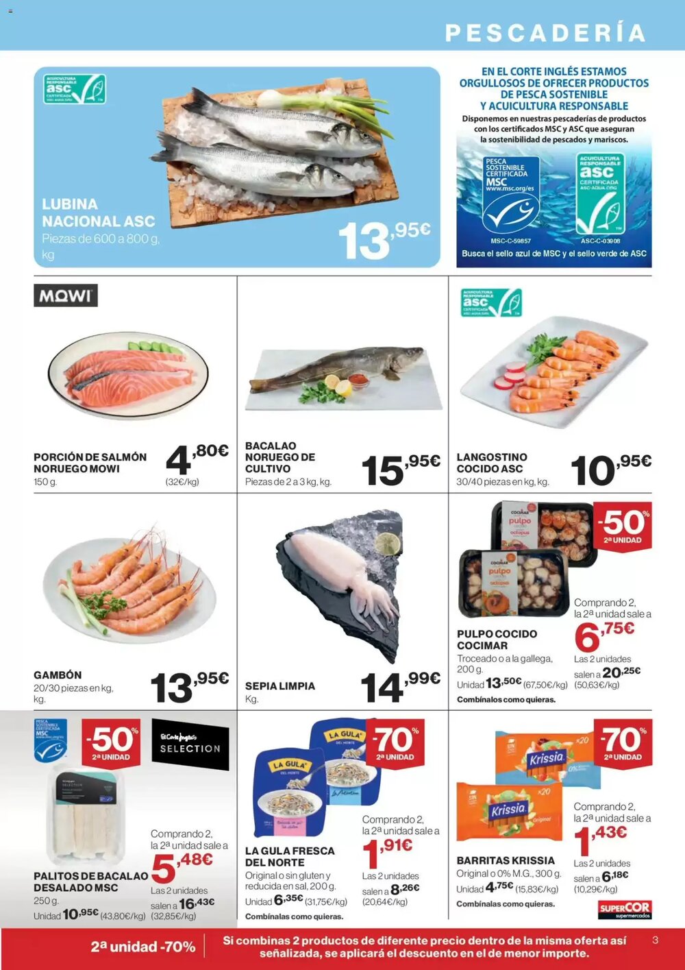 Folleto promocional de Supercor válido desde el 07/01/2026 - Página 3.