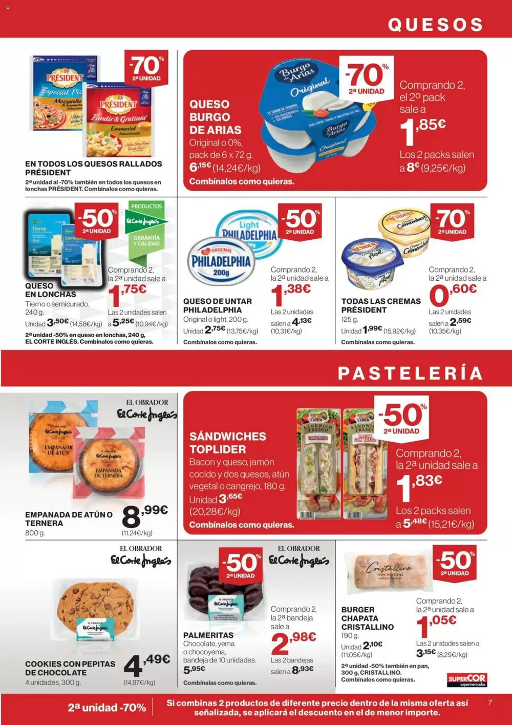 Folleto promocional de Supercor válido desde el 07/01/2026 - Página 7.