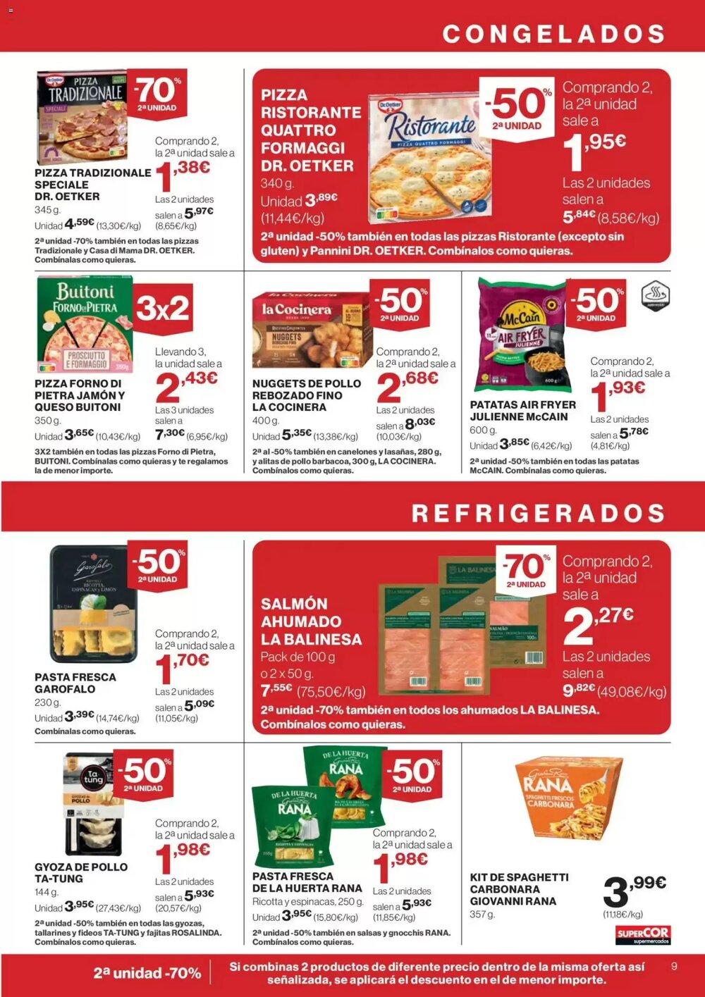 Folleto promocional de Supercor válido desde el 07/01/2026 - Página 9.
