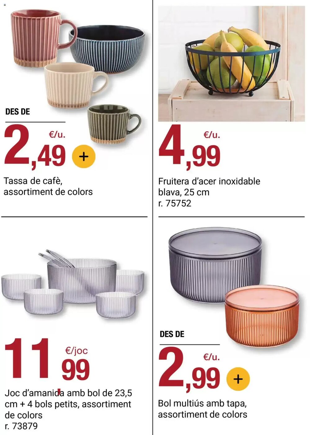 Folleto promocional de BonpreuEsclat válido desde el 07/01/2026 - Página 74.