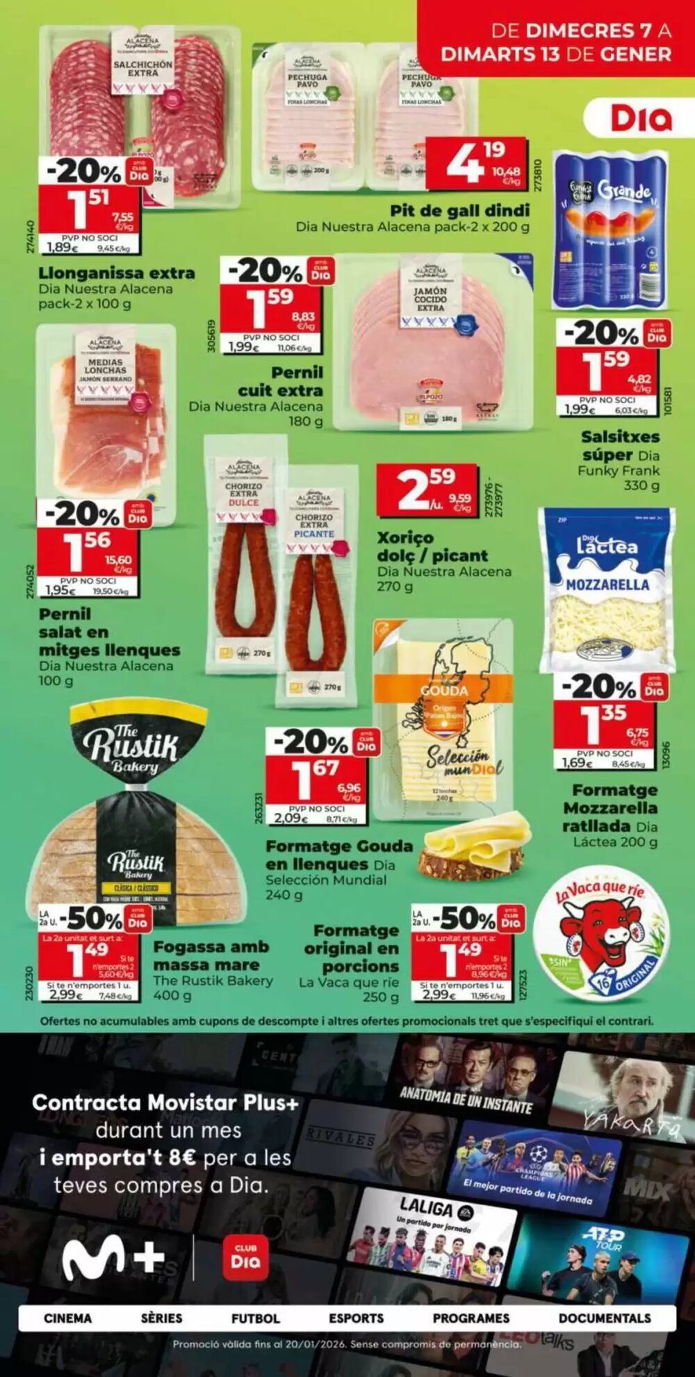 Folleto promocional de Dia válido desde el 07/01/2026 - Página 11.
