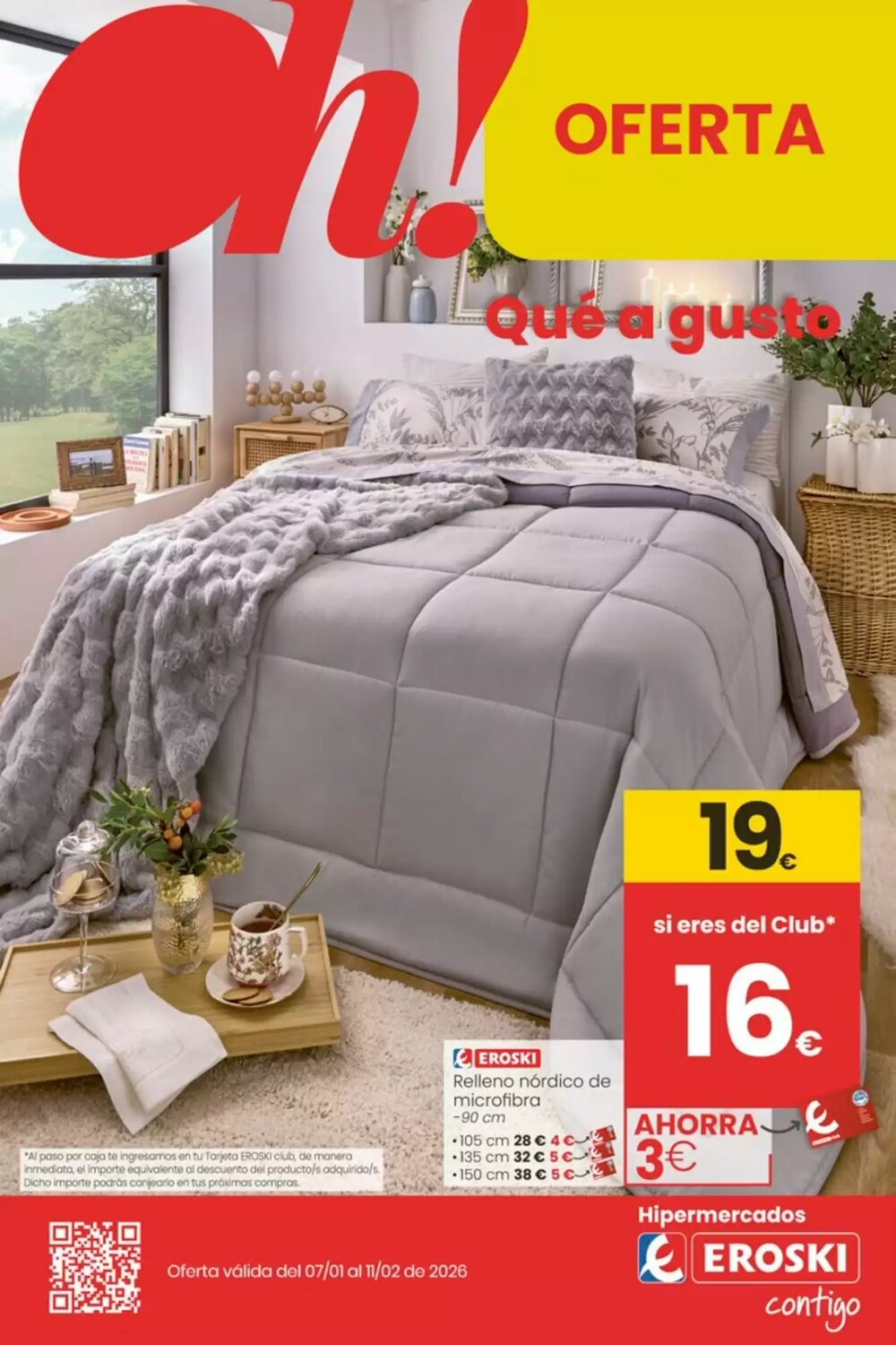 Folleto promocional de Eroski válido desde el 07/01/2026 - Página 1.