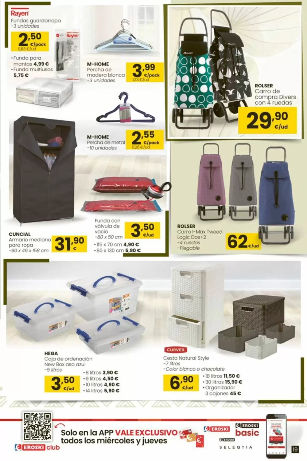 Folleto promocional de Eroski válido desde el 07/01/2026 - Página 19.