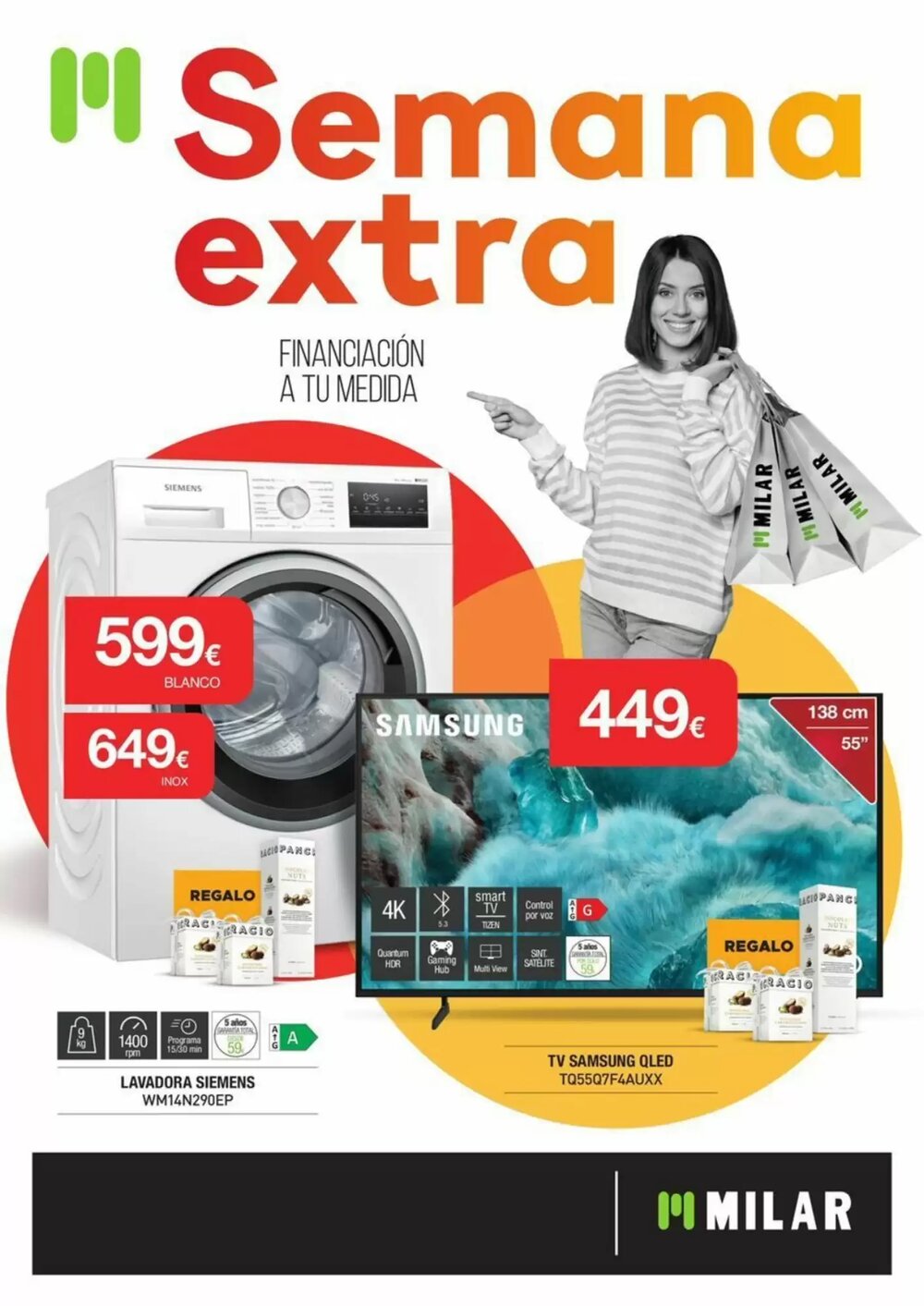 Folleto promocional de Milar válido desde el 07/01/2026 - Página 1.