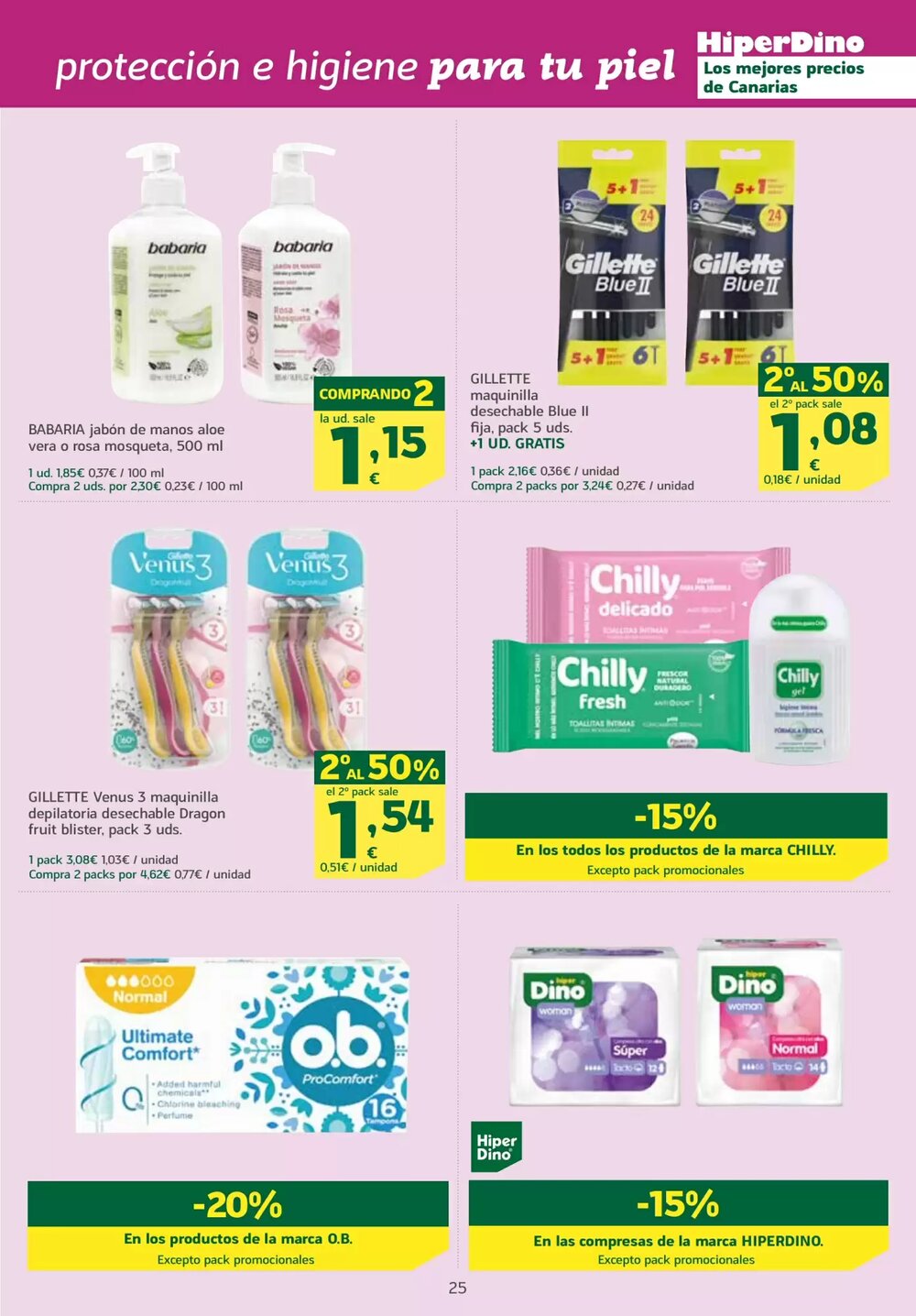 Folleto promocional de HiperDino válido desde el 07/01/2026 - Página 25.