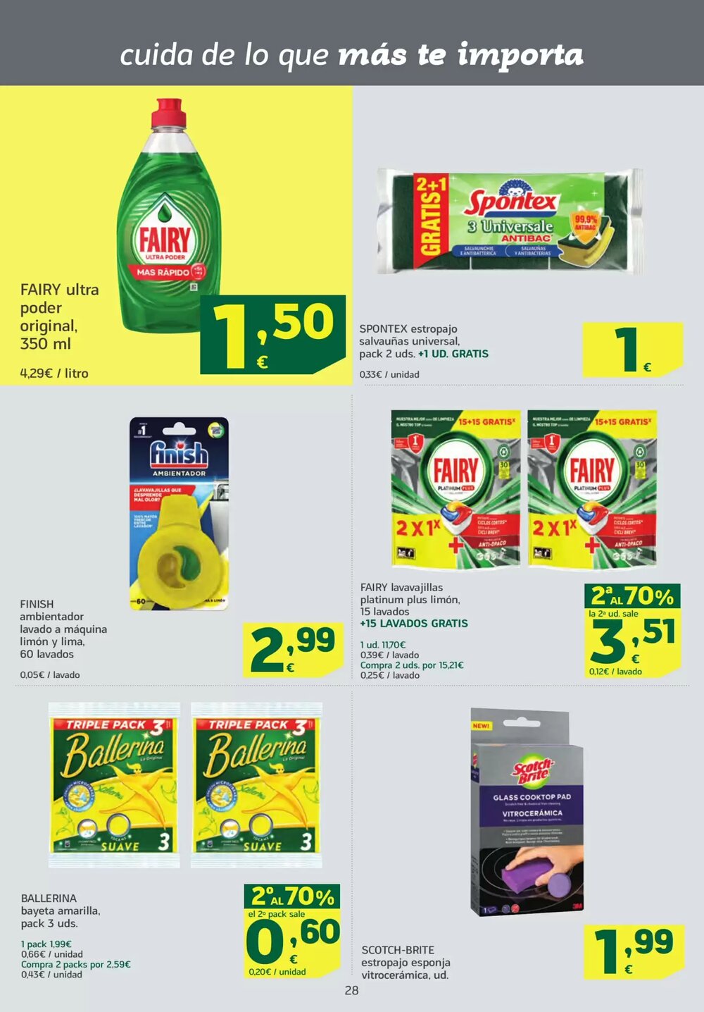 Folleto promocional de HiperDino válido desde el 07/01/2026 - Página 28.