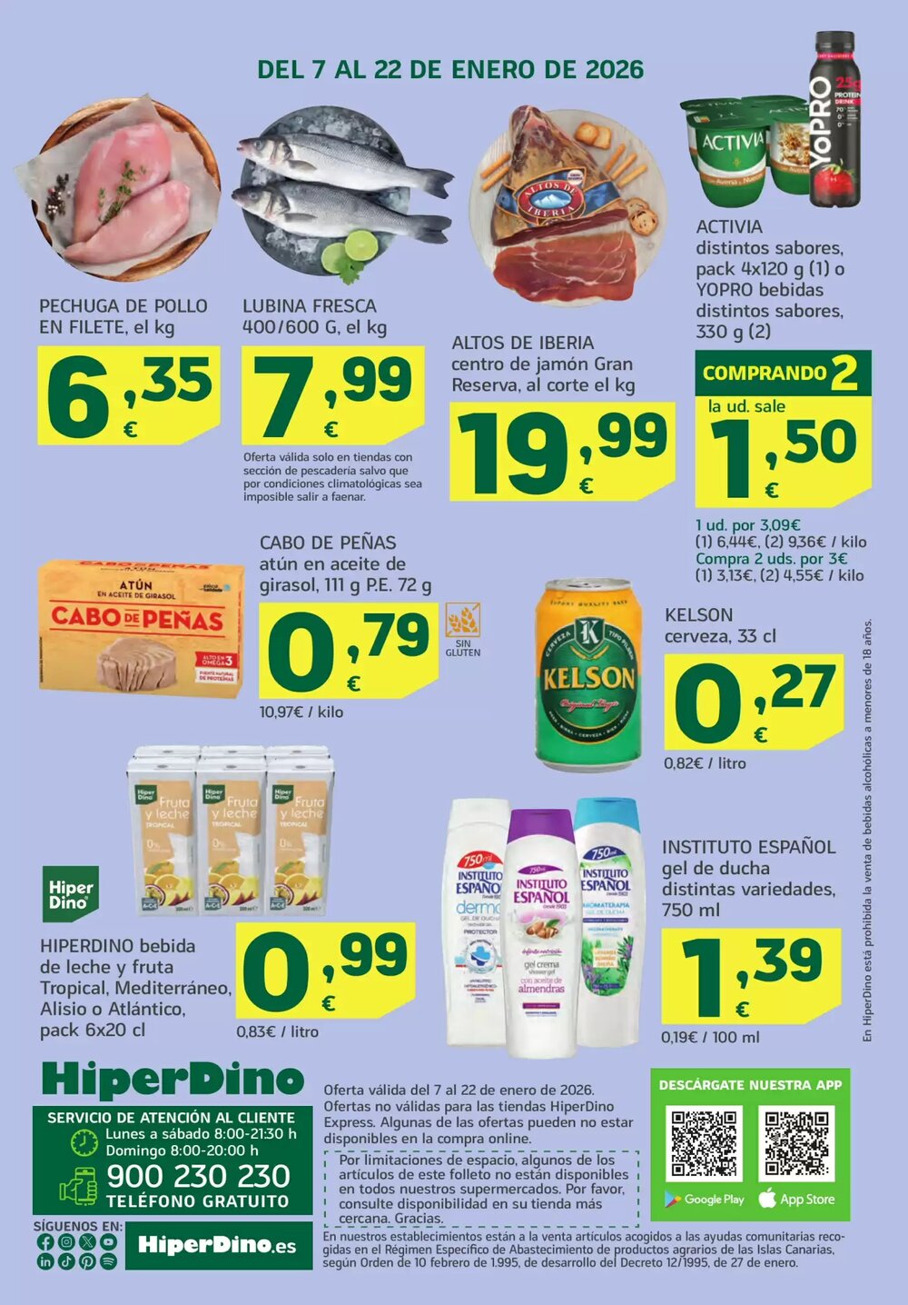 Folleto promocional de HiperDino válido desde el 07/01/2026 - Página 37.