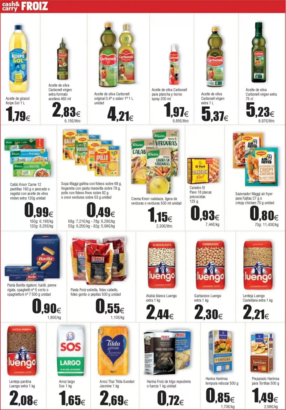 Folleto promocional de FROIZ válido desde el 07/01/2026 - Página 2.