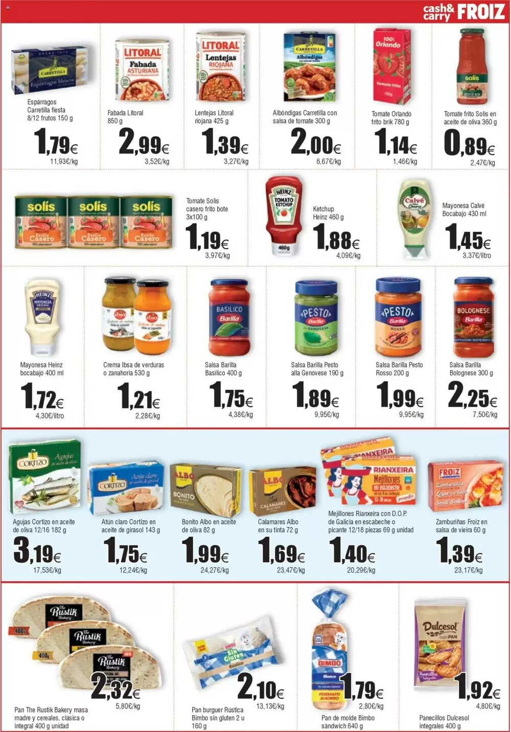 Folleto promocional de FROIZ válido desde el 07/01/2026 - Página 3.