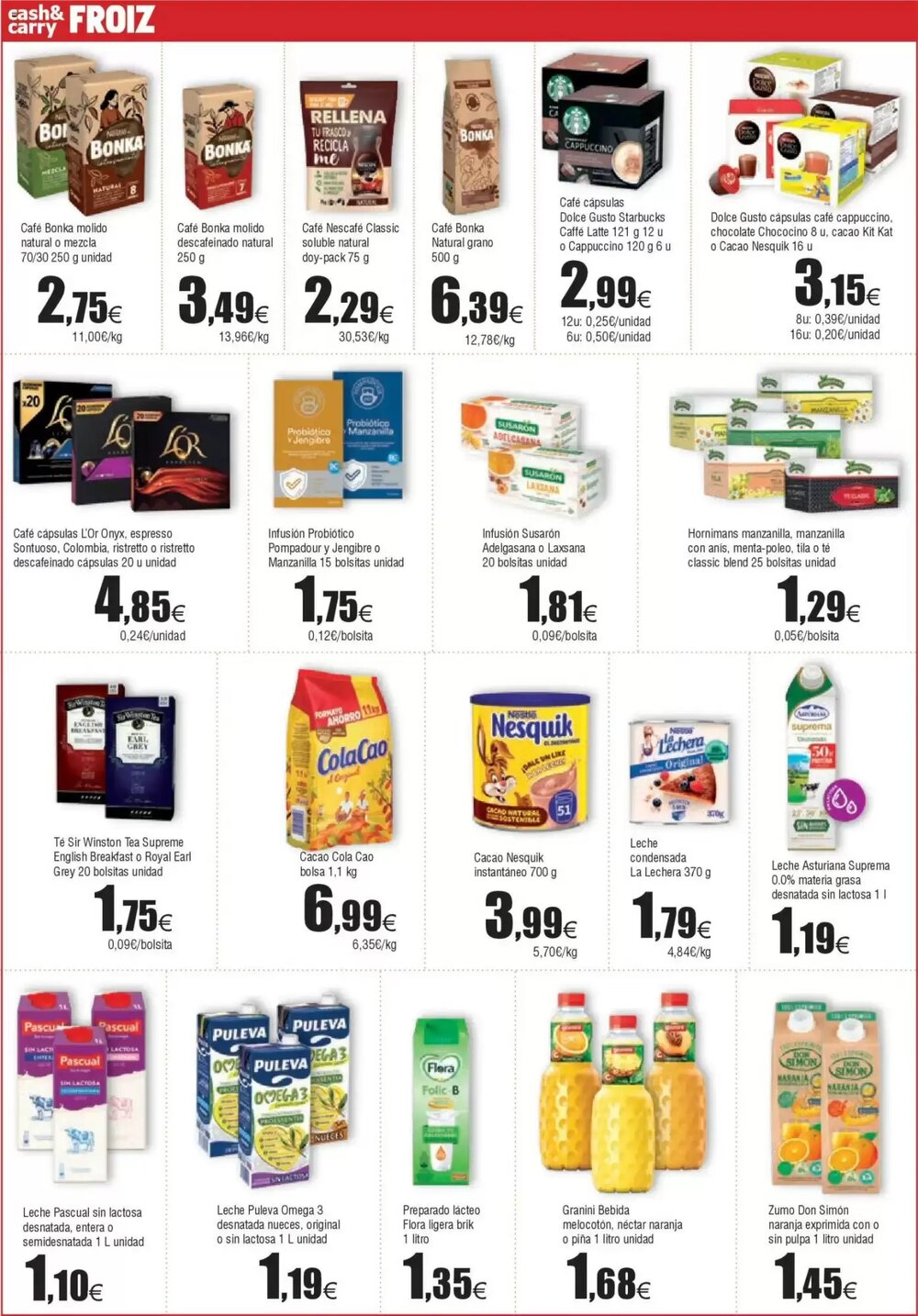 Folleto promocional de FROIZ válido desde el 07/01/2026 - Página 6.