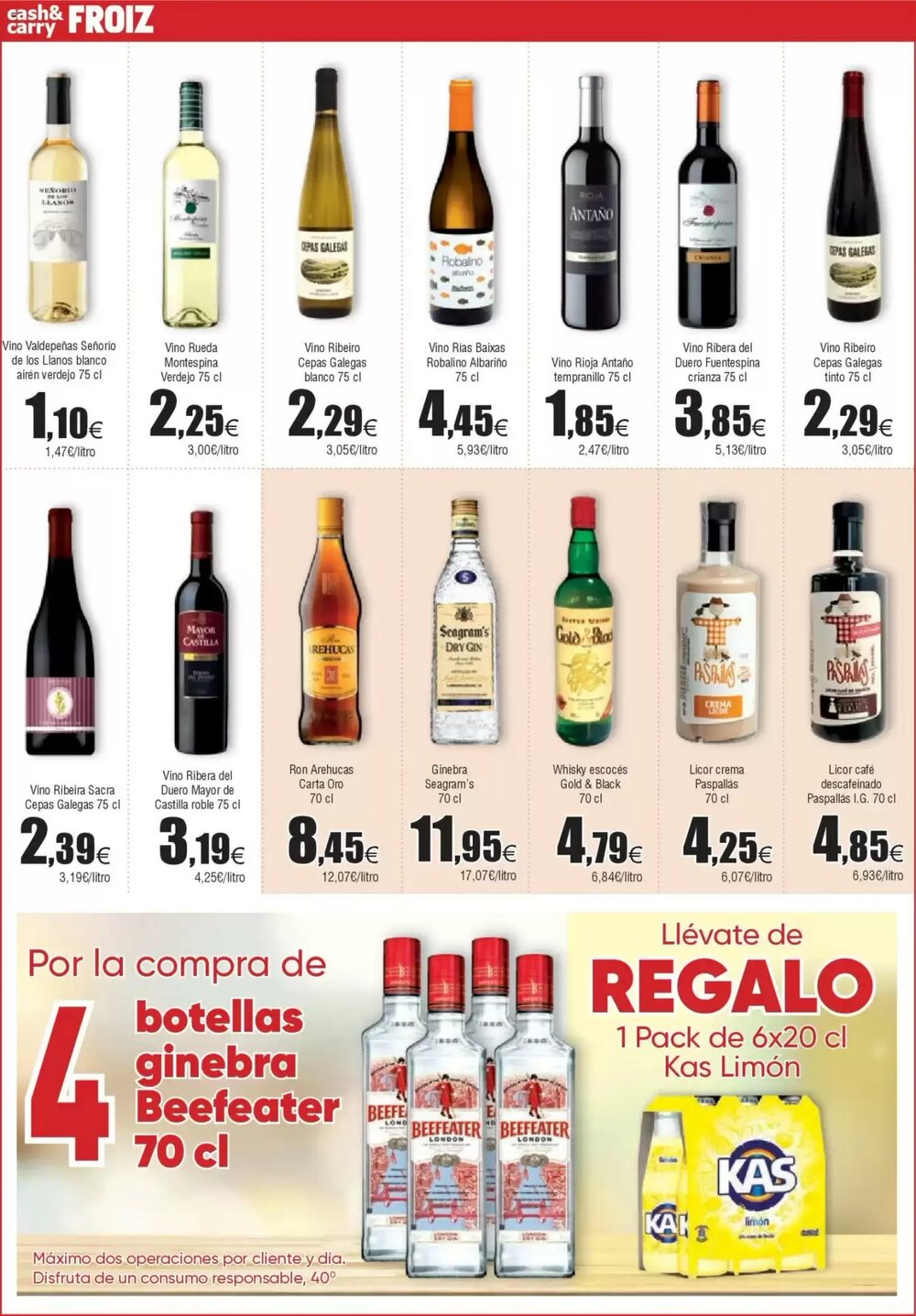 Folleto promocional de FROIZ válido desde el 07/01/2026 - Página 8.