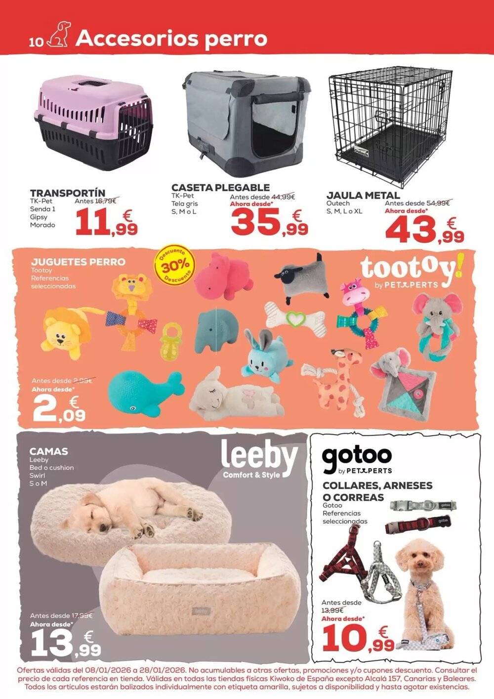 Folleto promocional de Kiwoko válido desde el 08/01/2026 - Página 10.