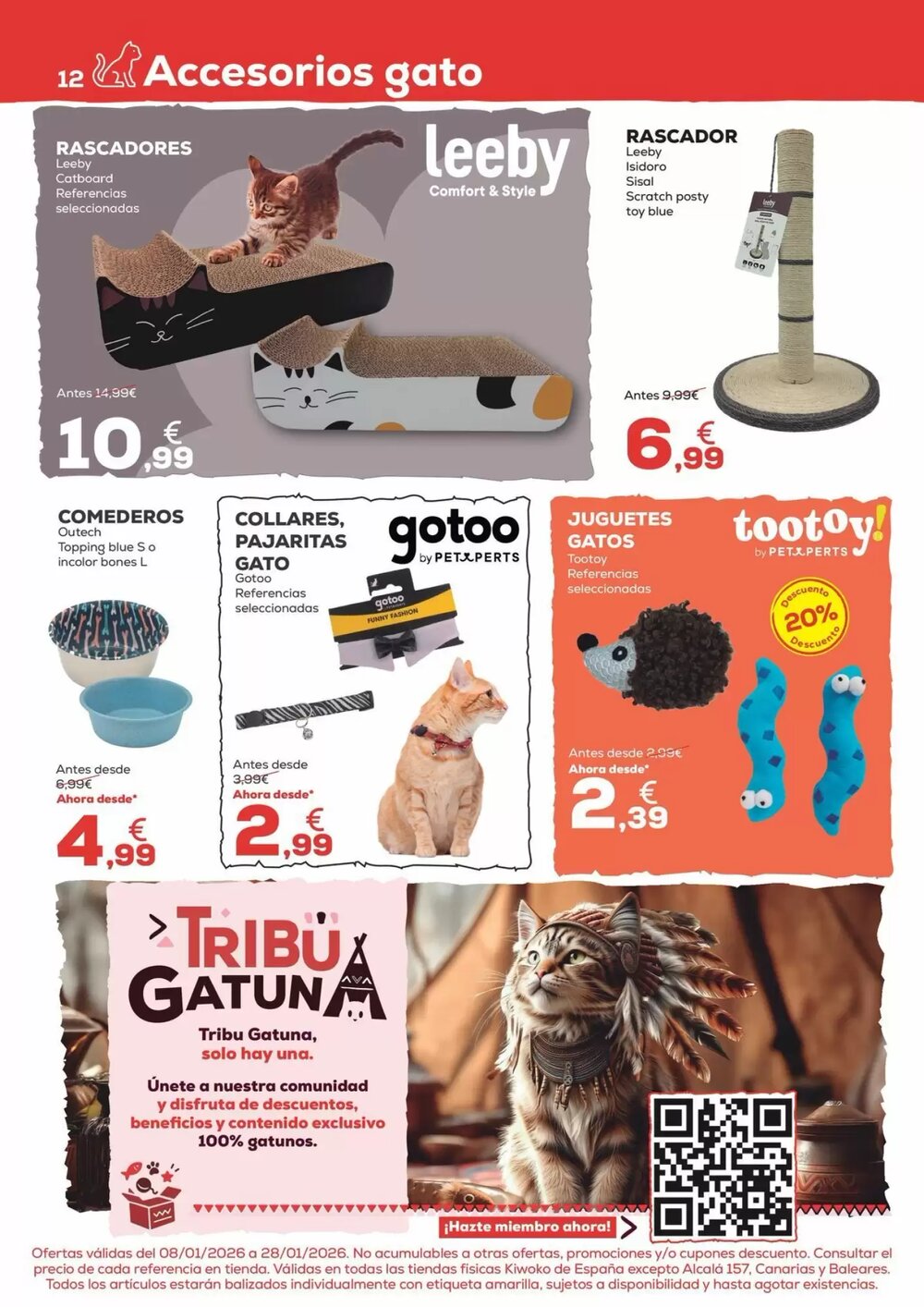 Folleto promocional de Kiwoko válido desde el 08/01/2026 - Página 12.